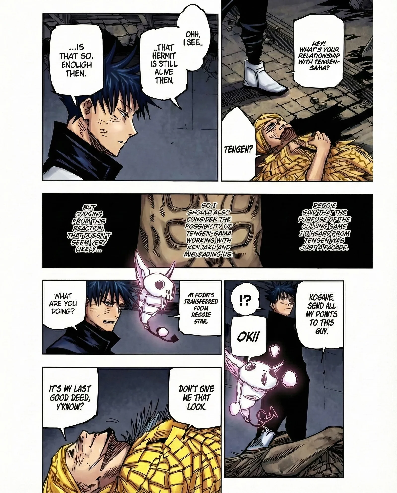 Jujutsu Kaisen Colored Manga JJK, chapter 173, page 2