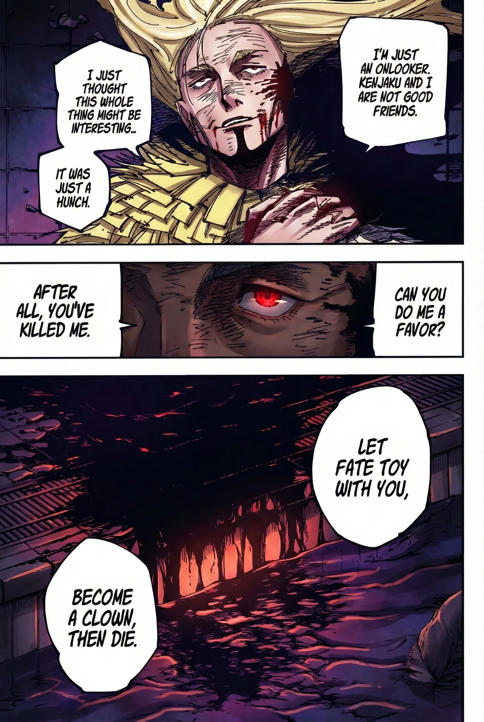 Jujutsu Kaisen Colored Manga JJK, chapter 173, page 3