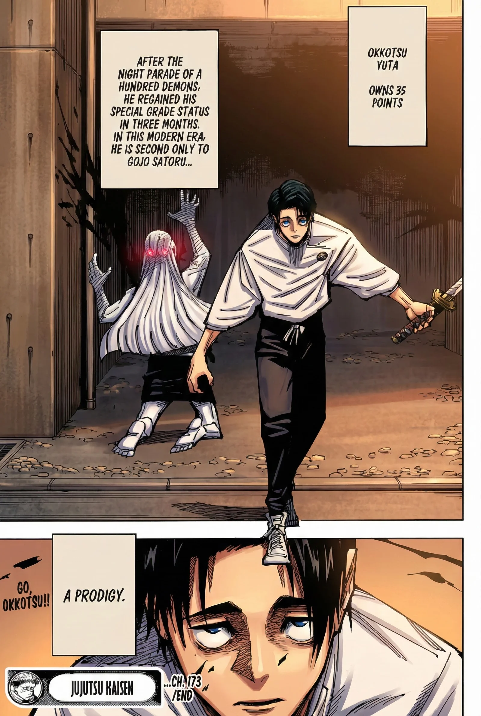 Jujutsu Kaisen Colored Manga JJK, chapter 173, page 18