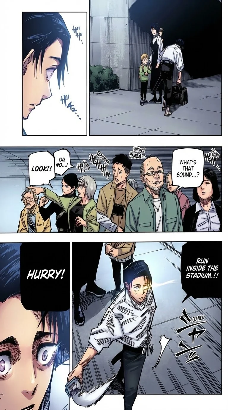 Jujutsu Kaisen Colored Manga JJK, chapter 174, page 5