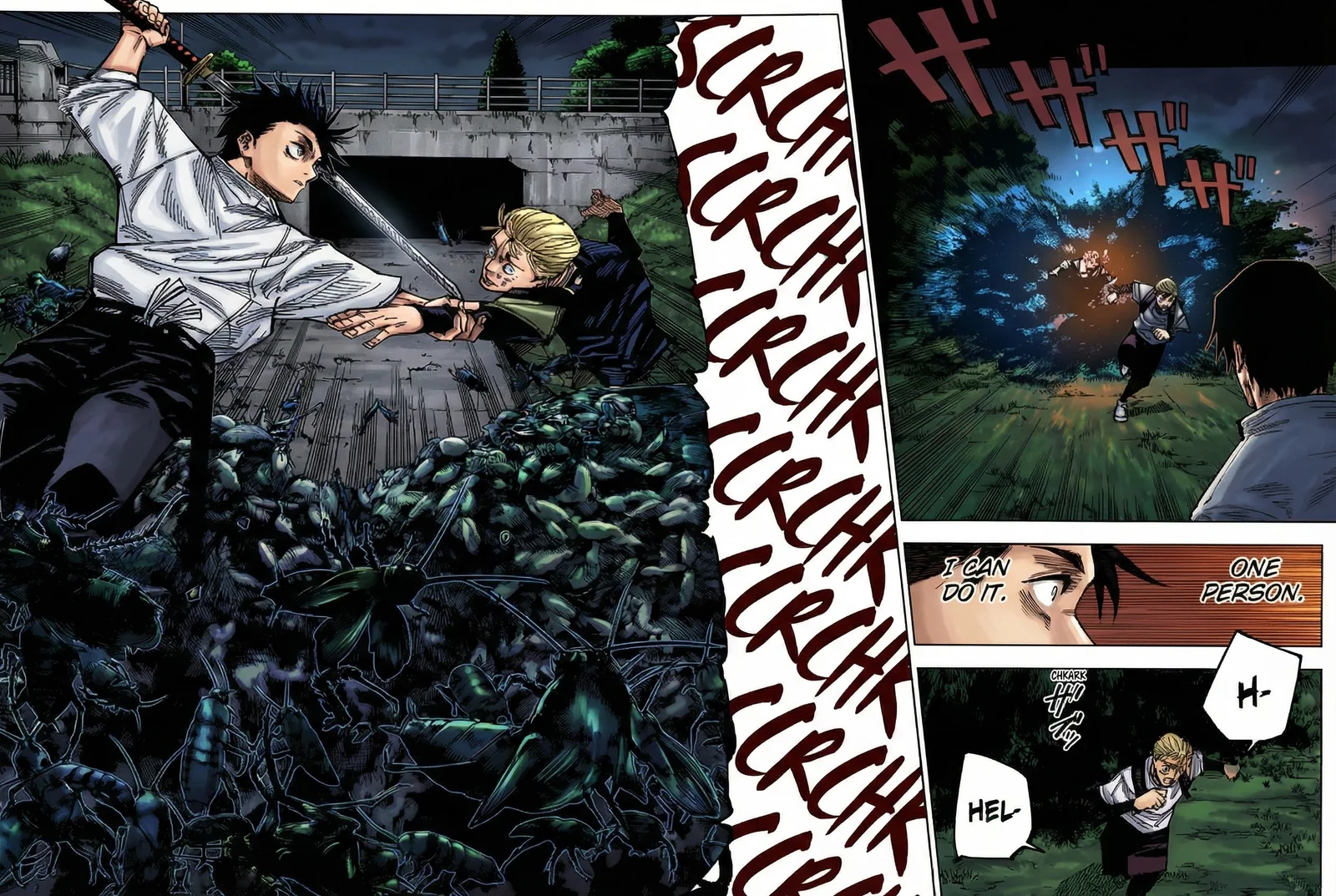 Jujutsu Kaisen Colored Manga JJK, chapter 174, page 6