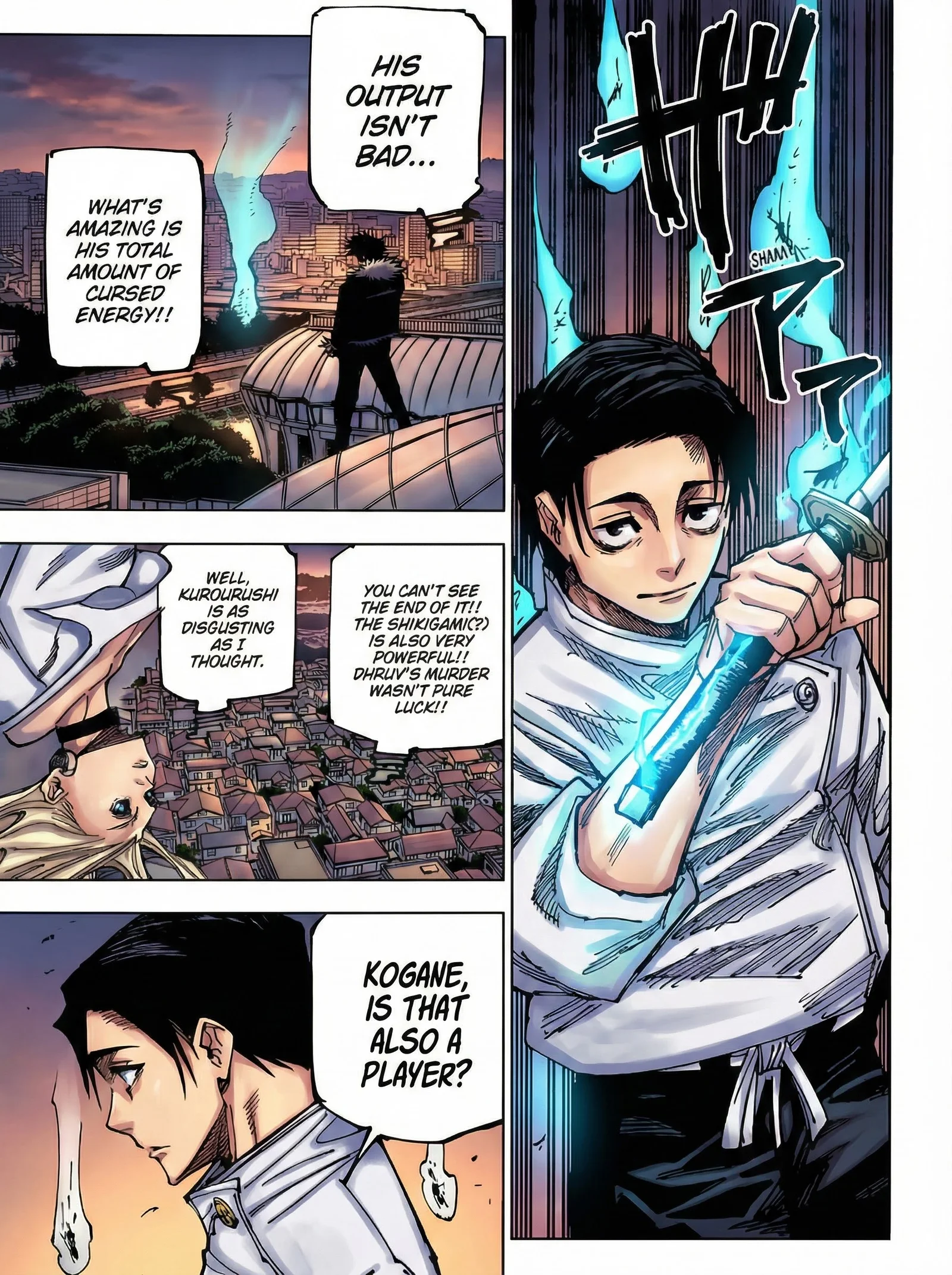 Jujutsu Kaisen Colored Manga JJK, chapter 174, page 12