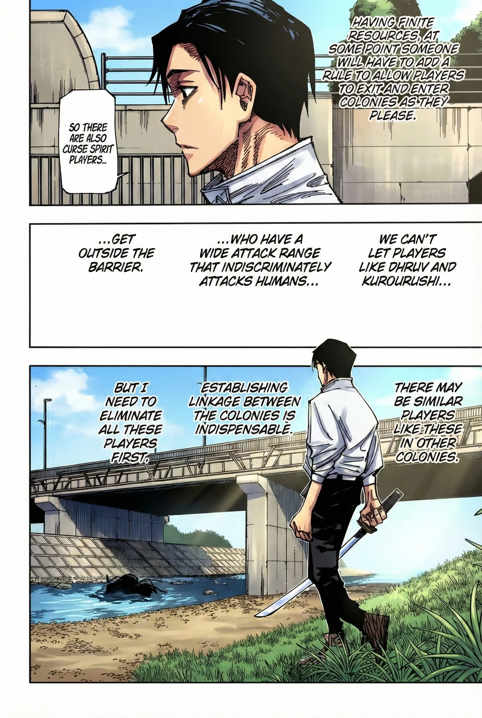 Jujutsu Kaisen Colored Manga JJK, chapter 174, page 15