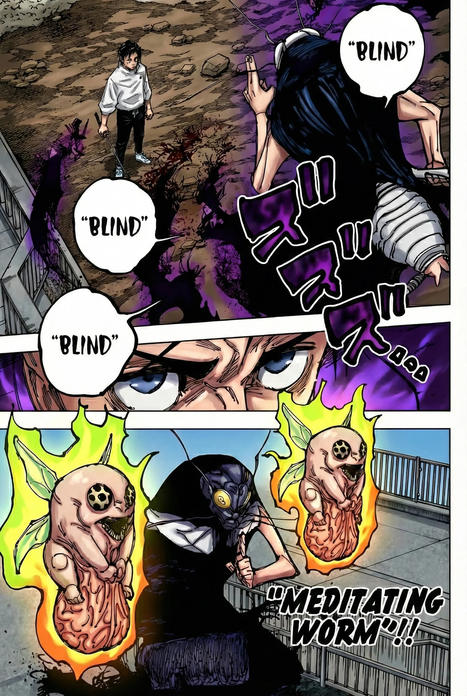 Jujutsu Kaisen Colored Manga JJK, chapter 175, page 9