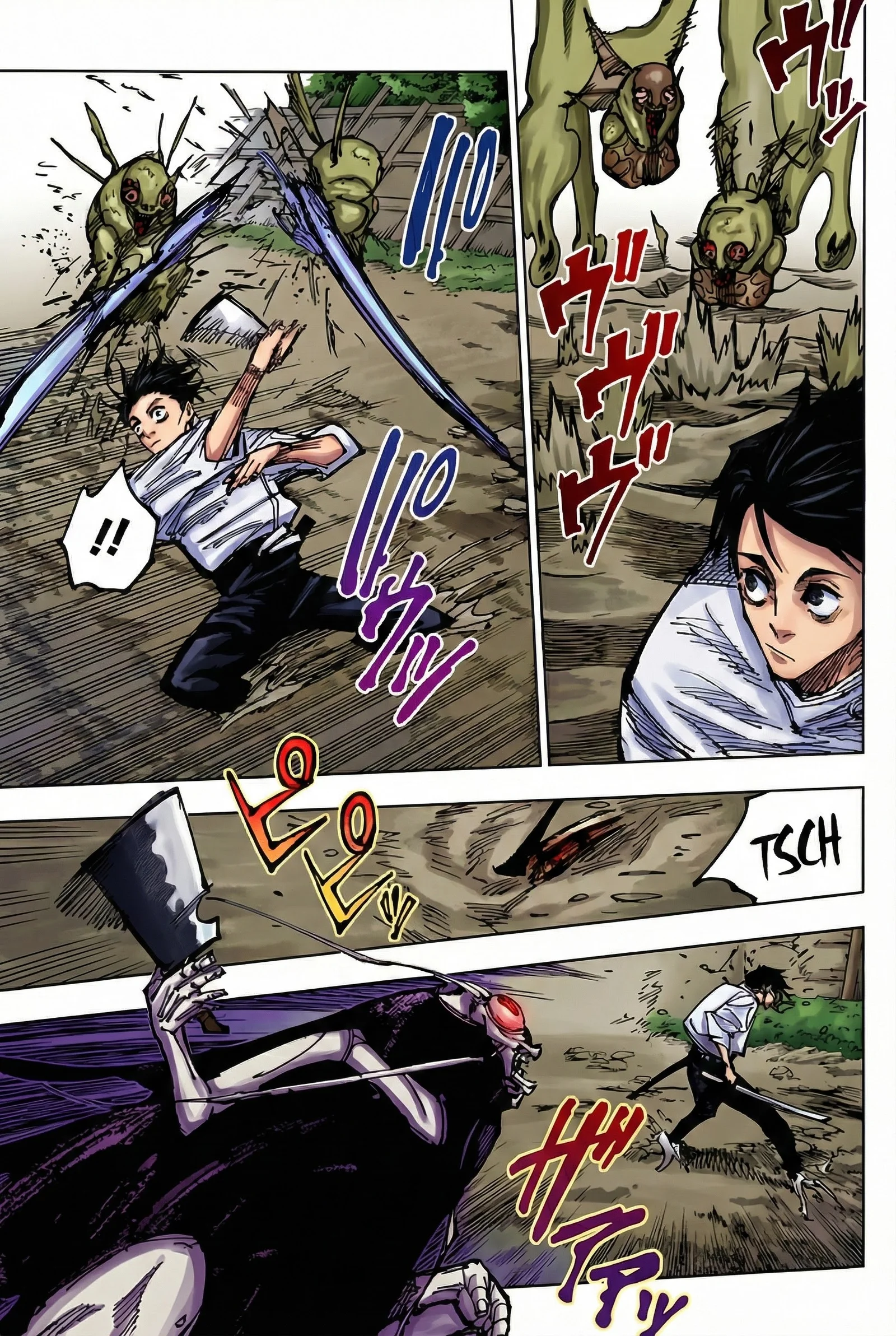 Jujutsu Kaisen Colored Manga JJK, chapter 175, page 11