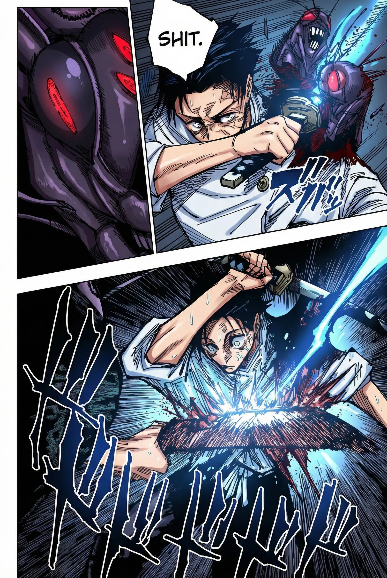 Jujutsu Kaisen Colored Manga JJK, chapter 175, page 14