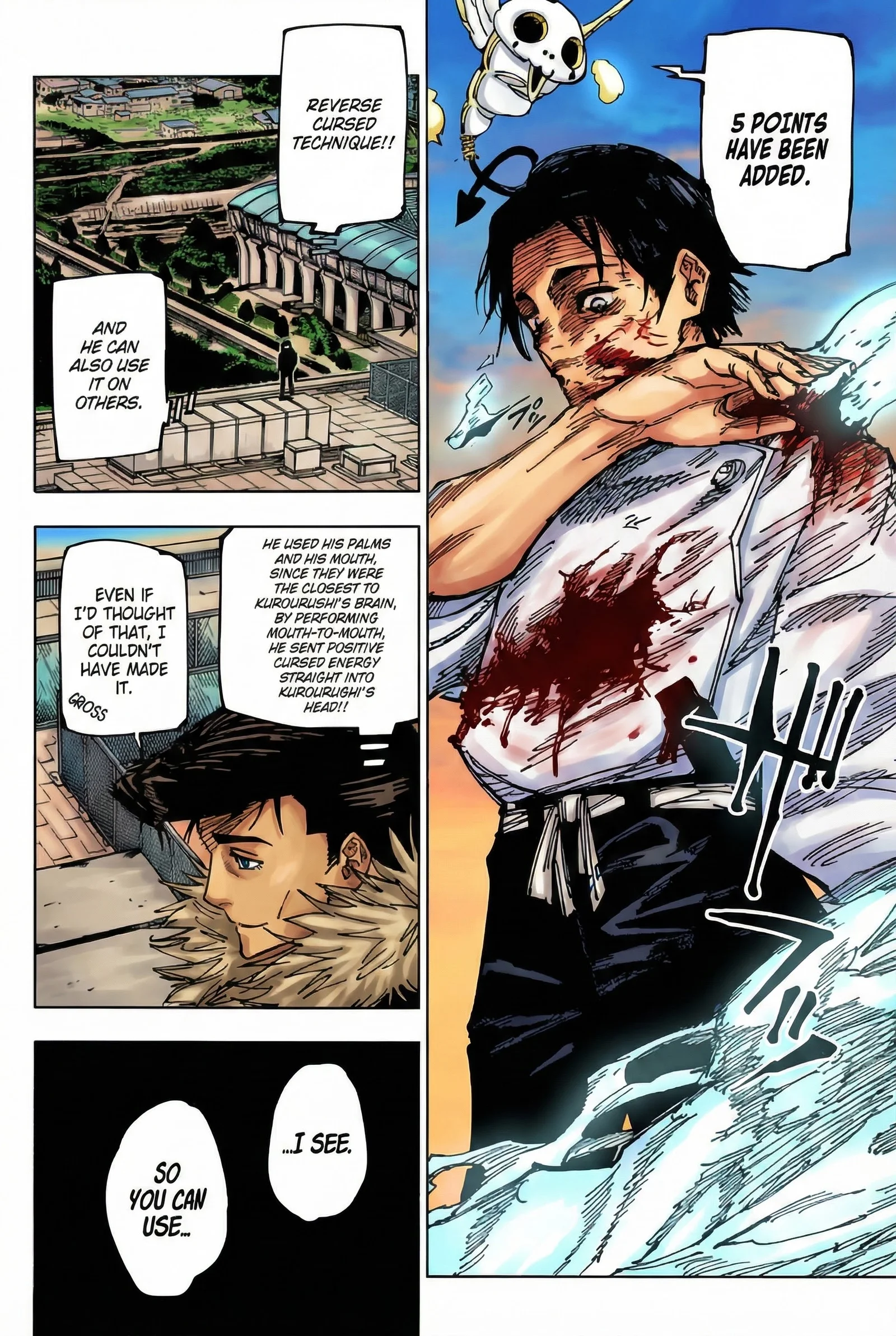 Jujutsu Kaisen Colored Manga JJK, chapter 175, page 18