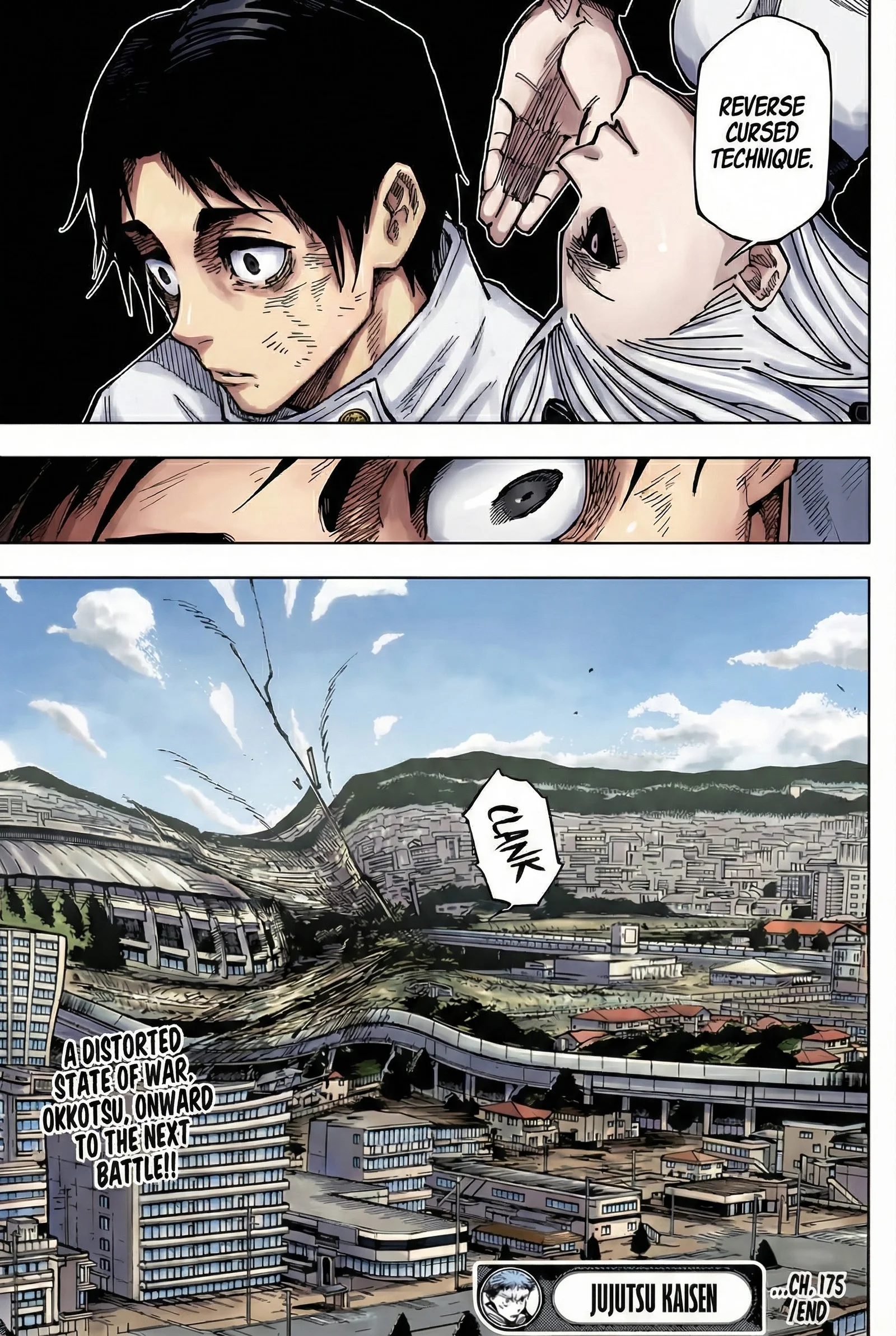 Jujutsu Kaisen Colored Manga JJK, chapter 175, page 19