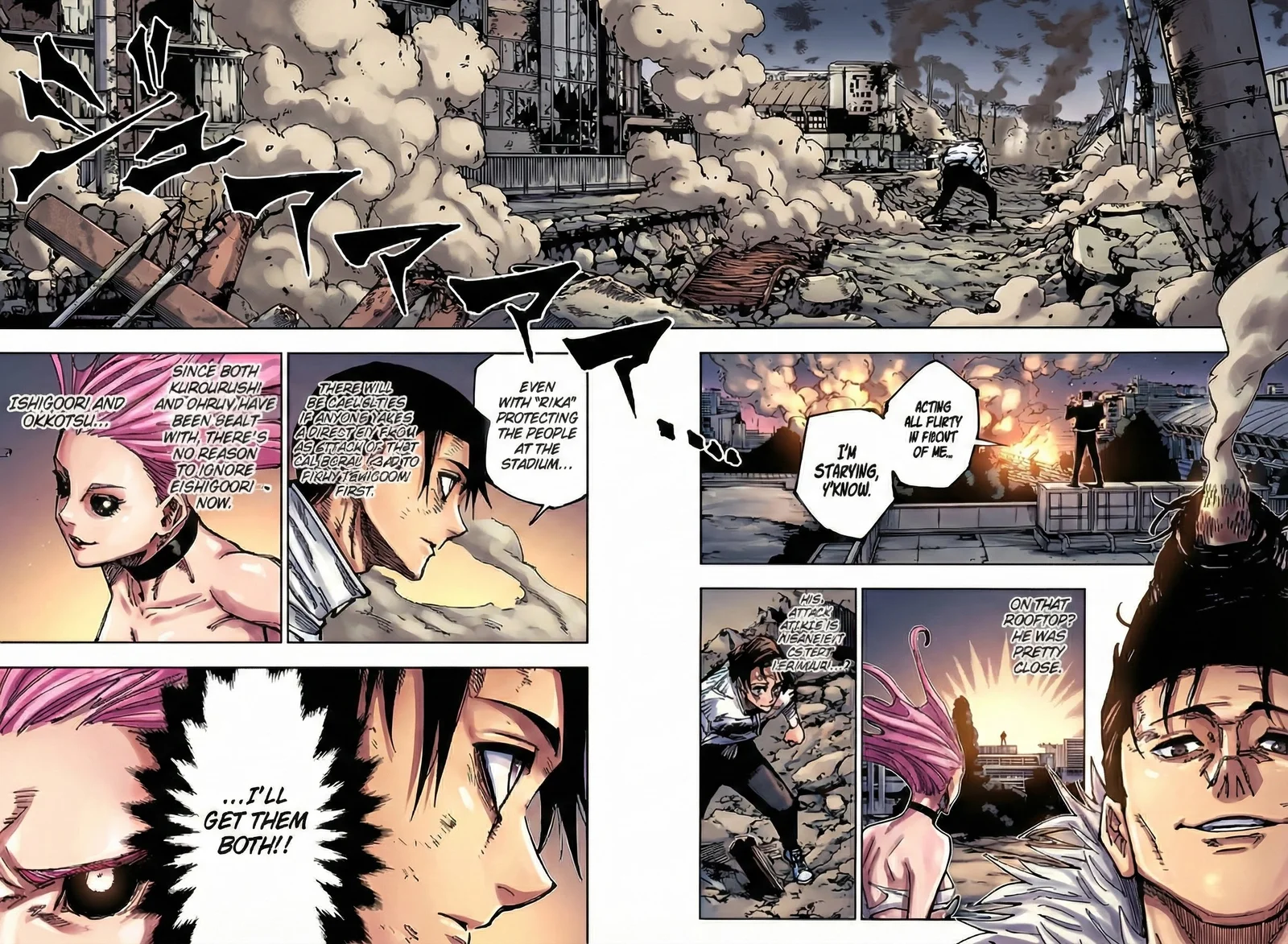 Jujutsu Kaisen Colored Manga JJK, chapter 176, page 11