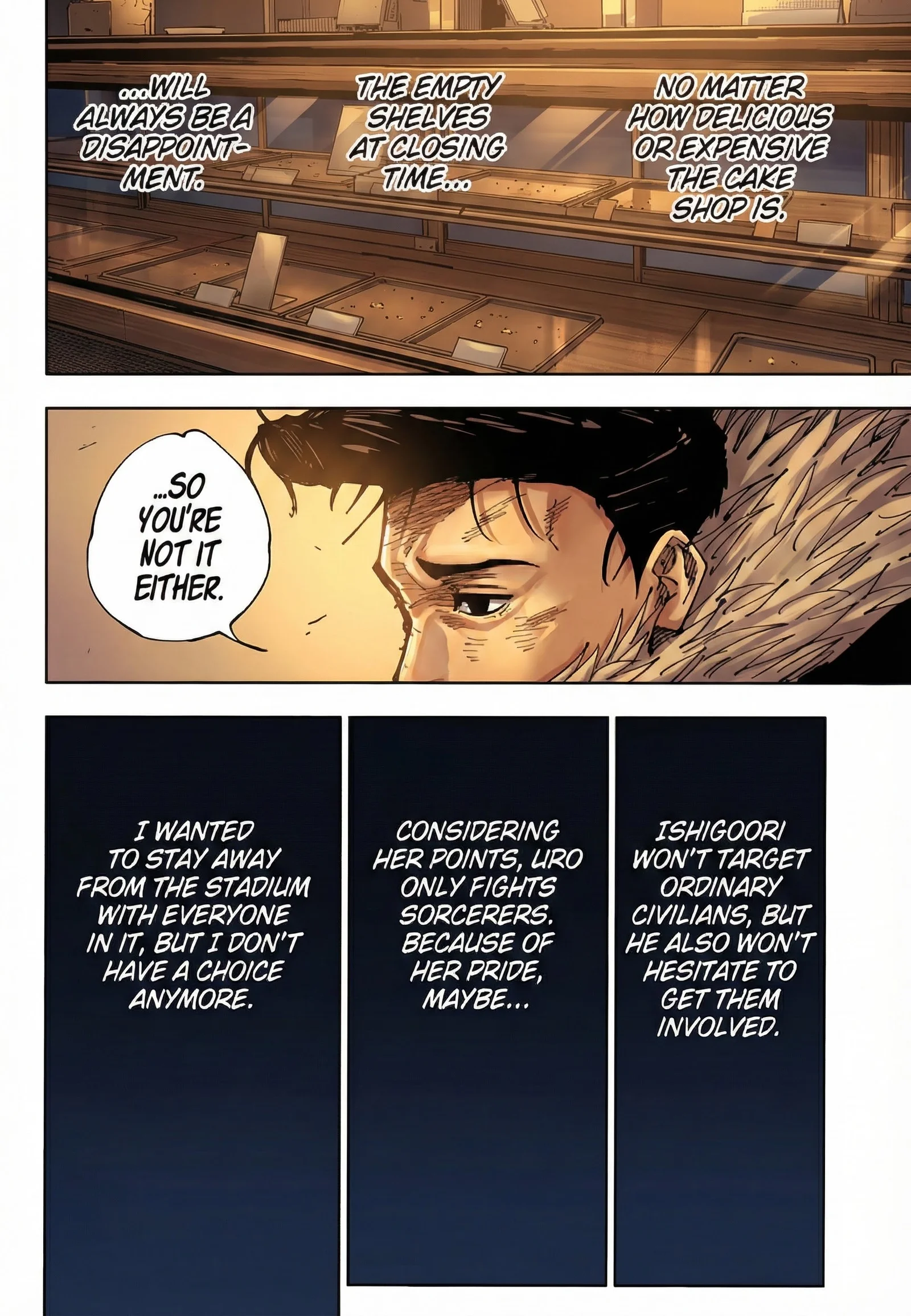 Jujutsu Kaisen Colored Manga JJK, chapter 177, page 16