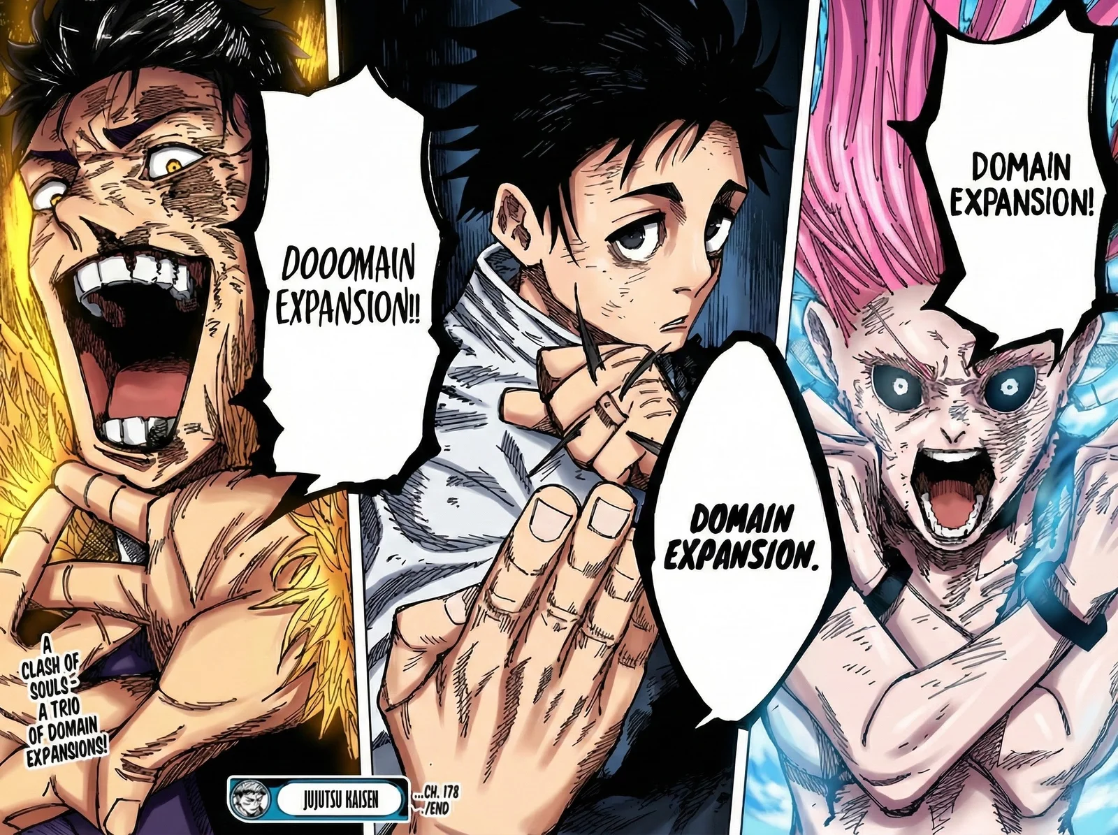 Jujutsu Kaisen Colored Manga JJK, chapter 178, page 18