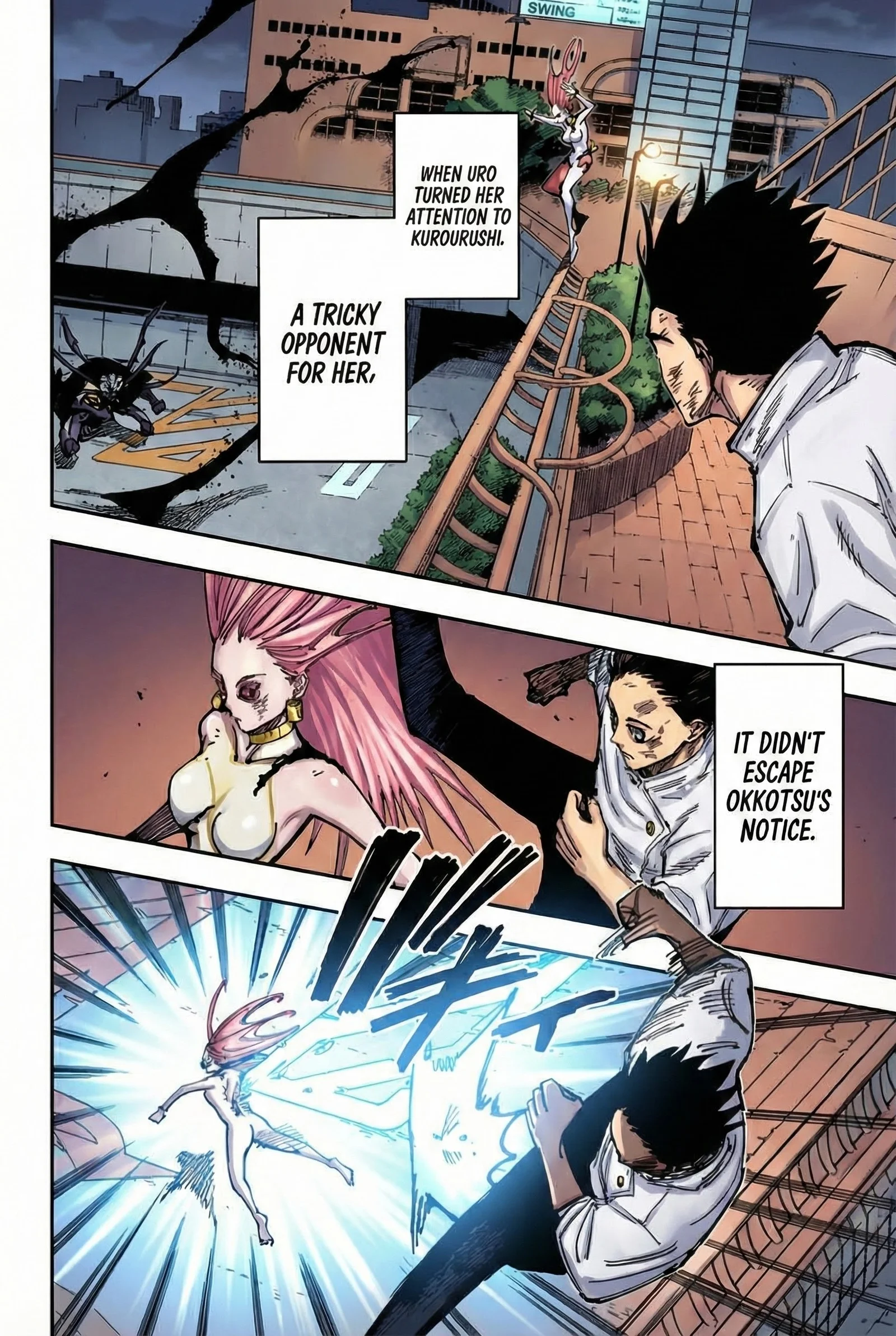 Jujutsu Kaisen Colored Manga JJK, chapter 179, page 8