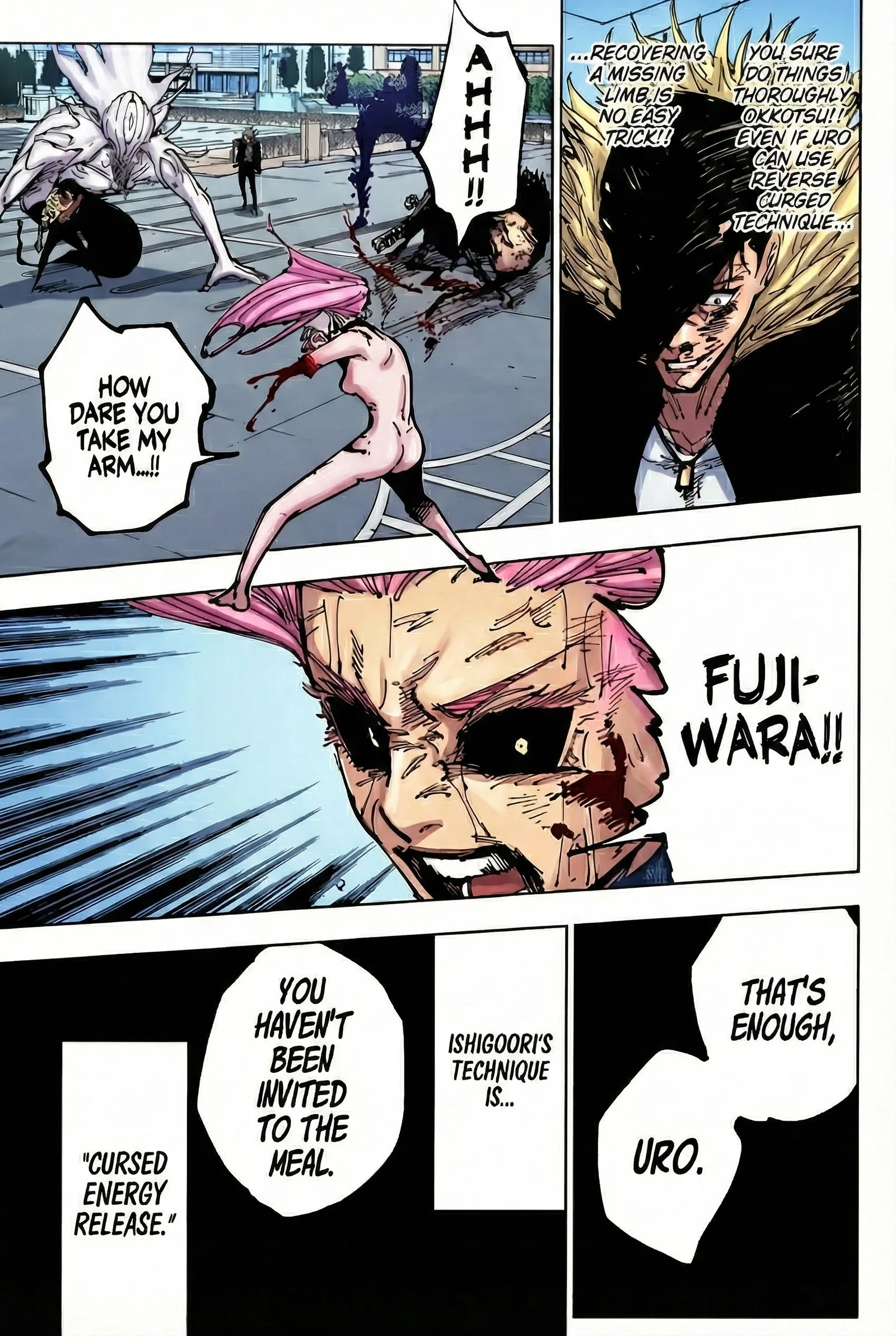 Jujutsu Kaisen Colored Manga JJK, chapter 179, page 11