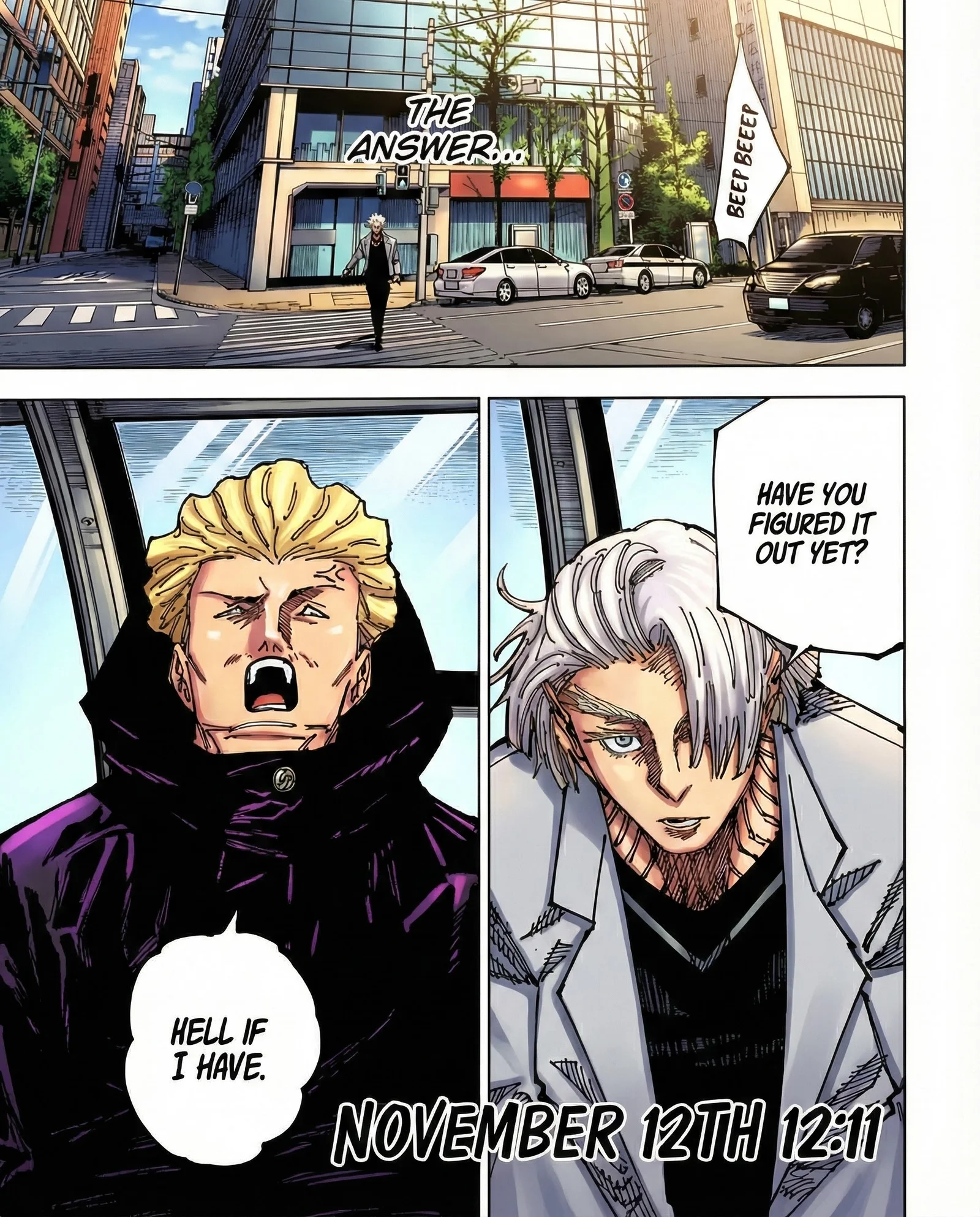 Jujutsu Kaisen Colored Manga JJK, chapter 181, page 16