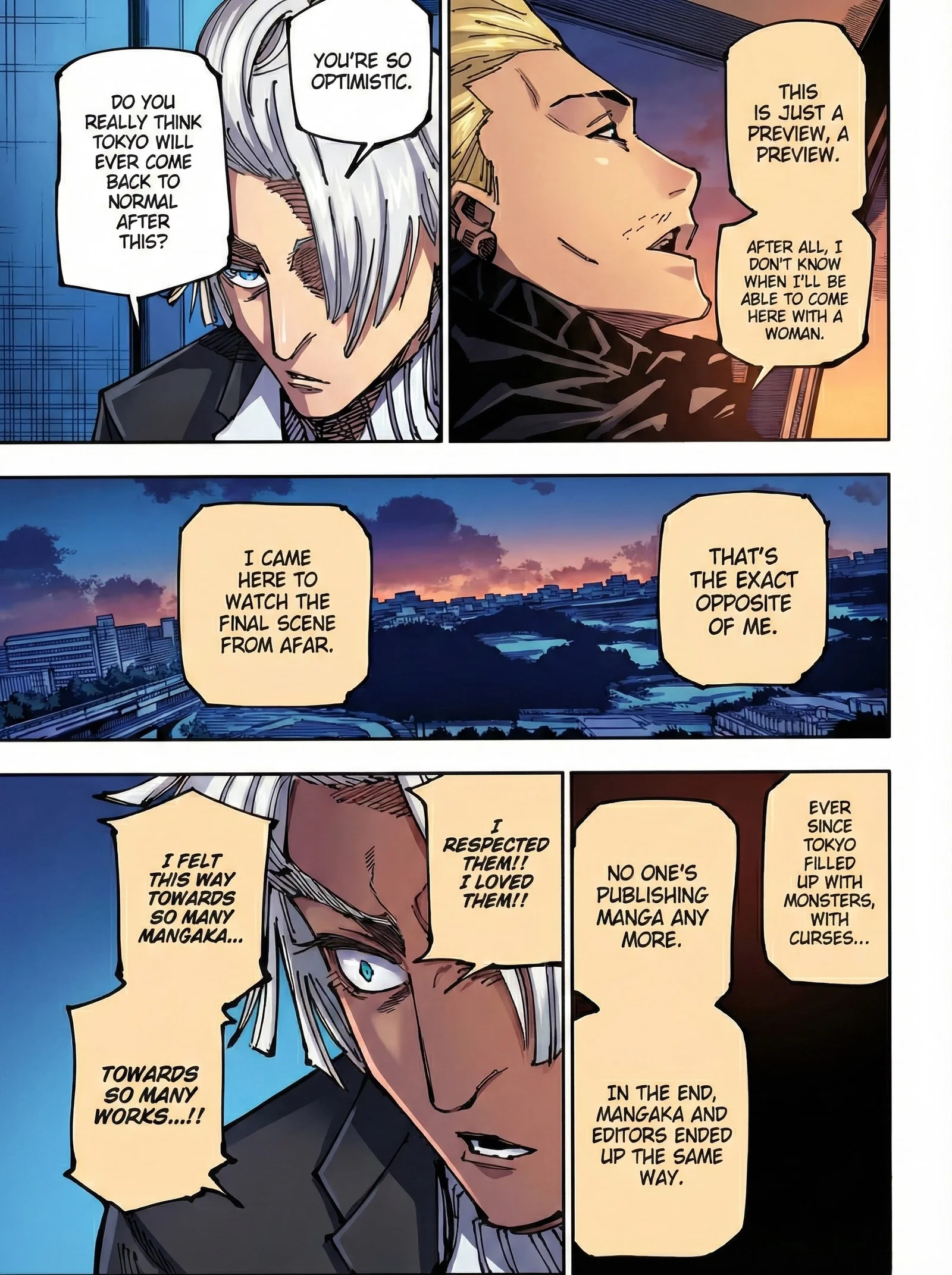 Jujutsu Kaisen Colored Manga JJK, chapter 181, page 18