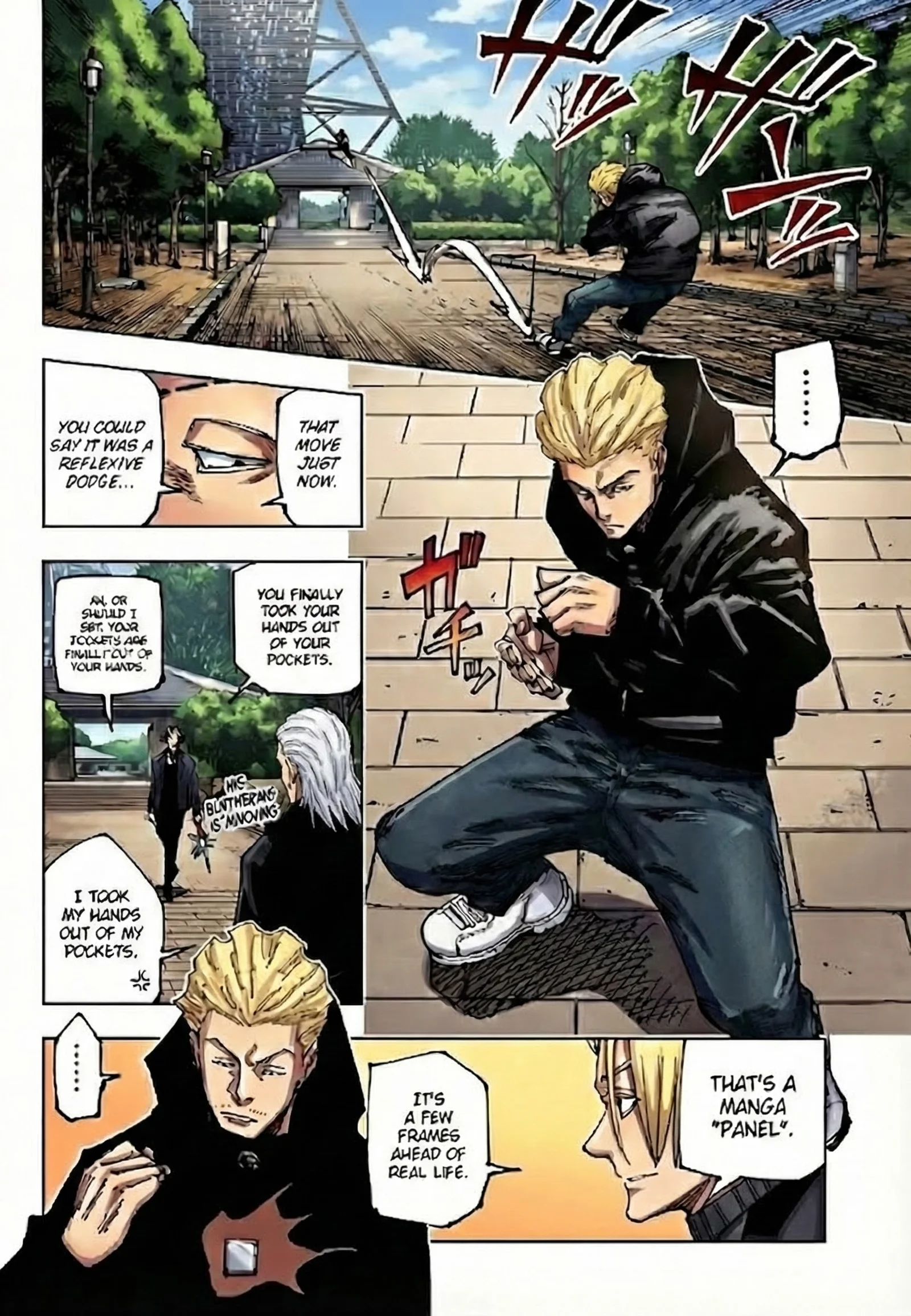 Jujutsu Kaisen Colored Manga JJK, chapter 182, page 8
