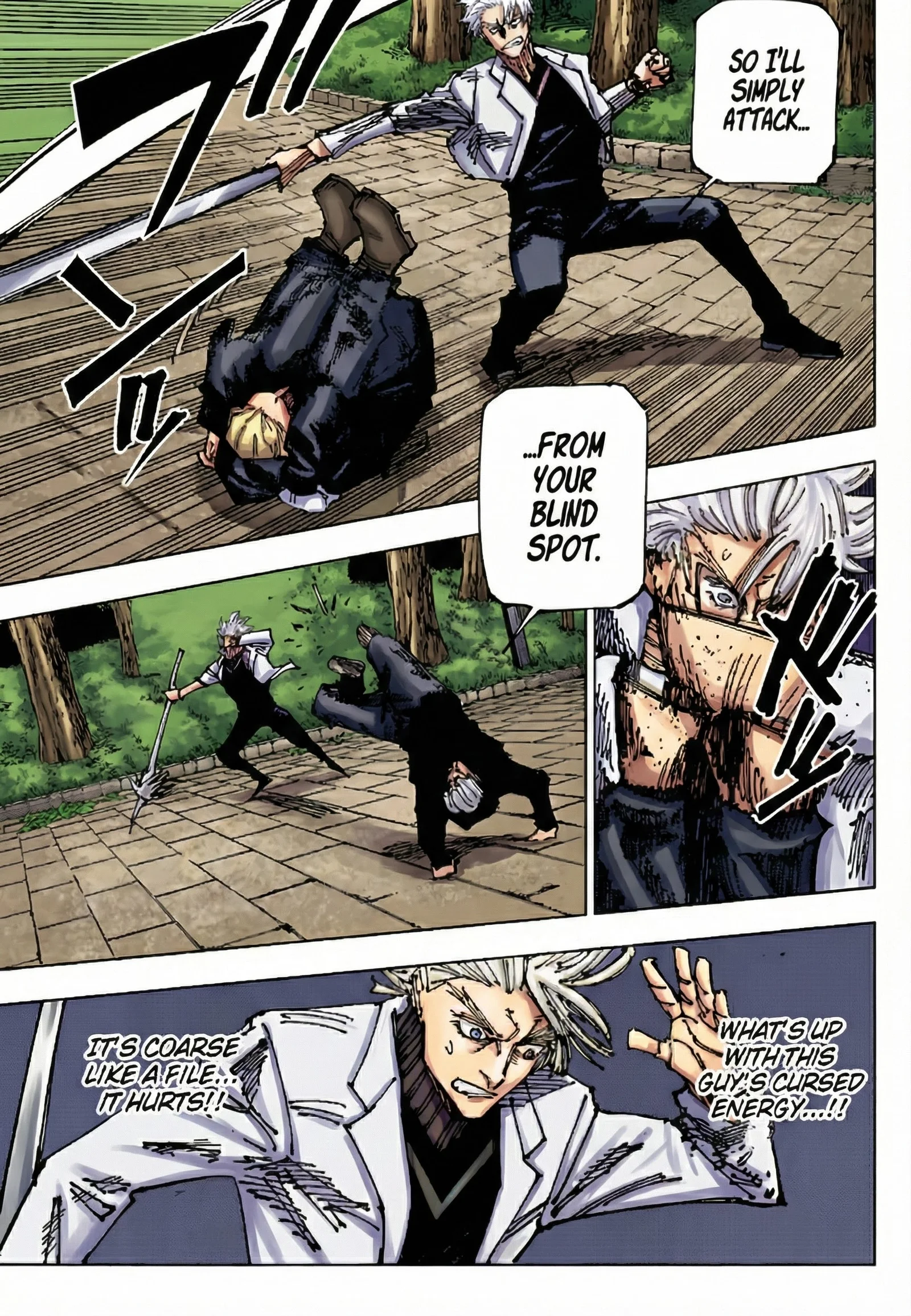 Jujutsu Kaisen Colored Manga JJK, chapter 182, page 13