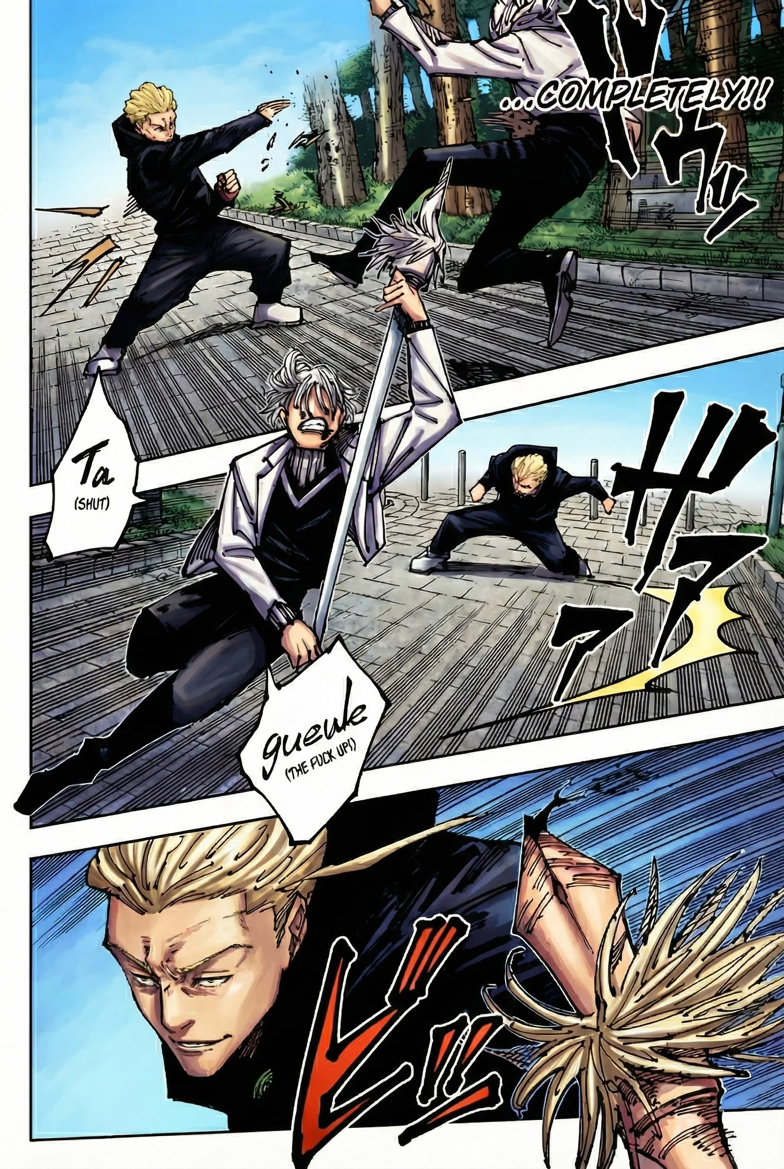 Jujutsu Kaisen Colored Manga JJK, chapter 182, page 16