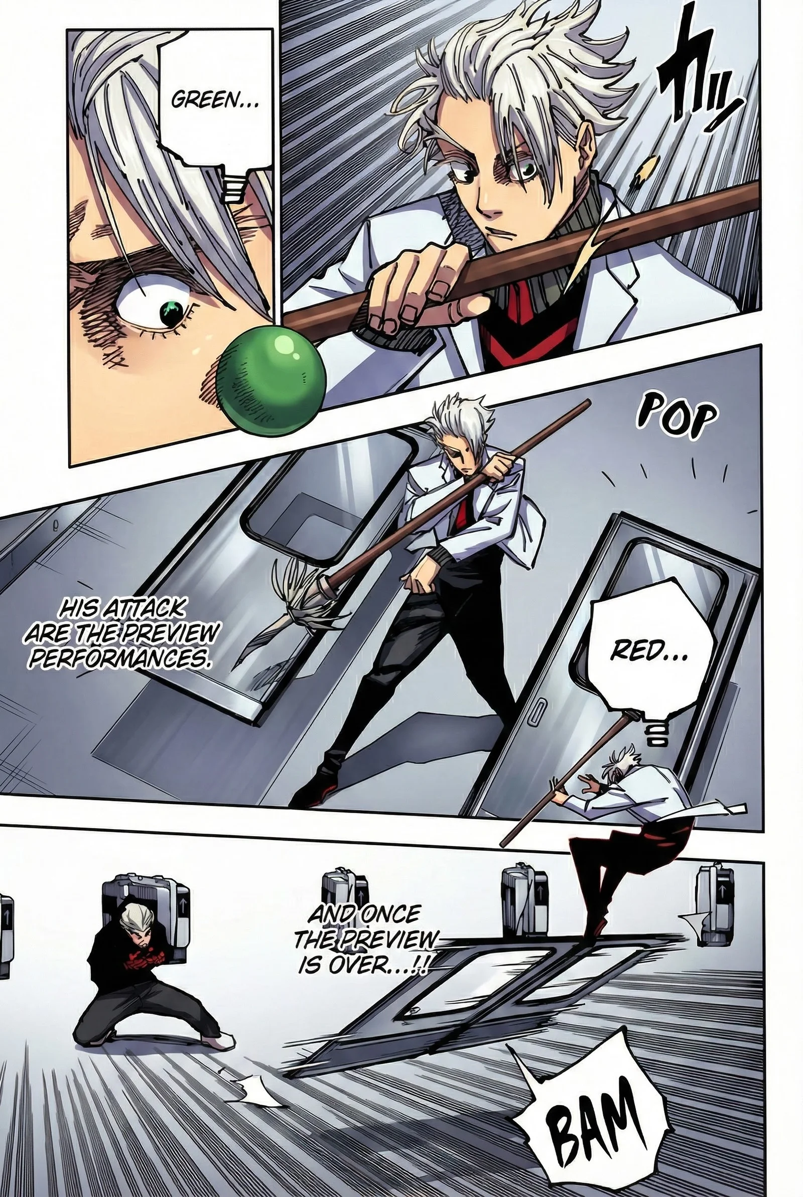 Jujutsu Kaisen Colored Manga JJK, chapter 183, page 4