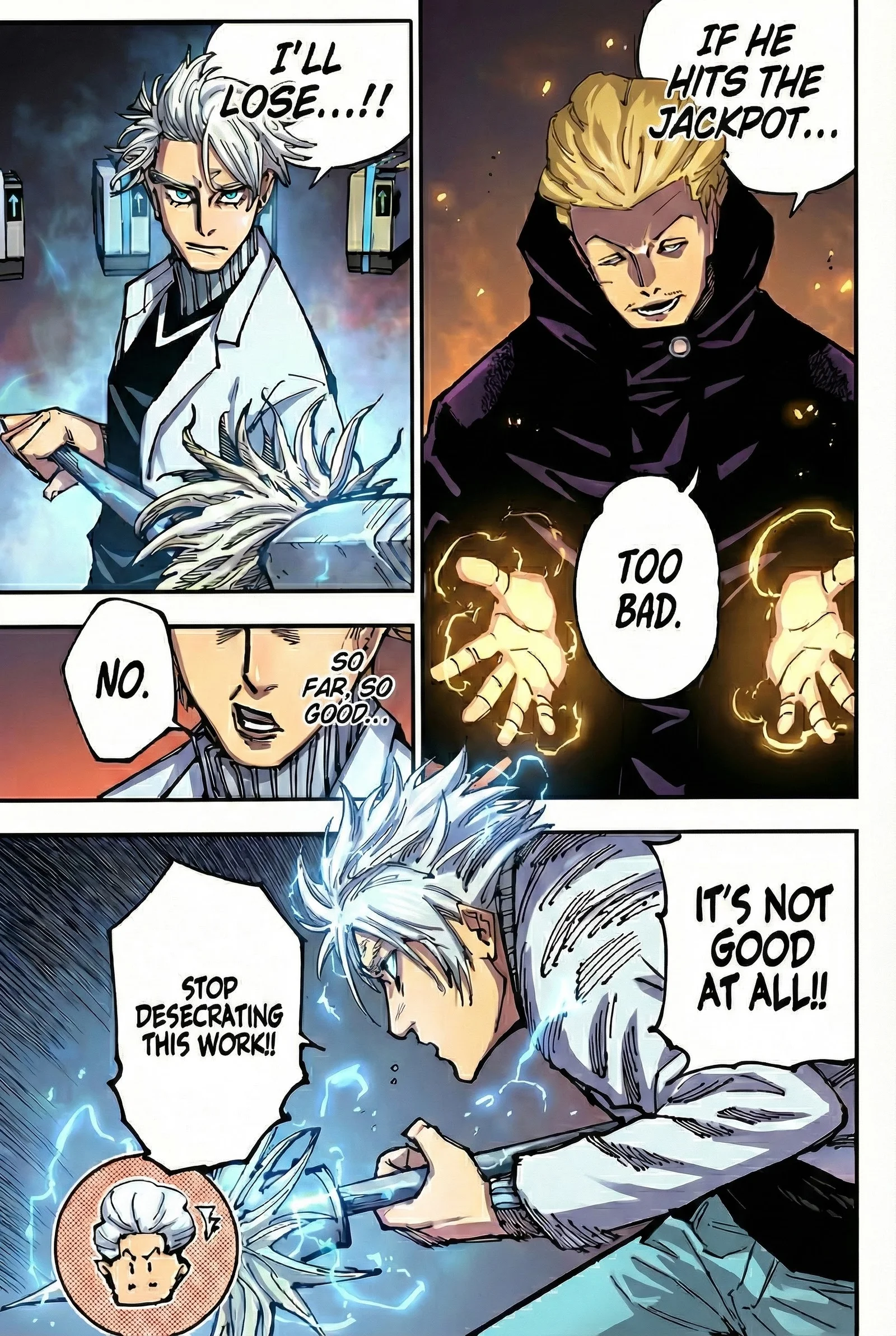 Jujutsu Kaisen Colored Manga JJK, chapter 183, page 8