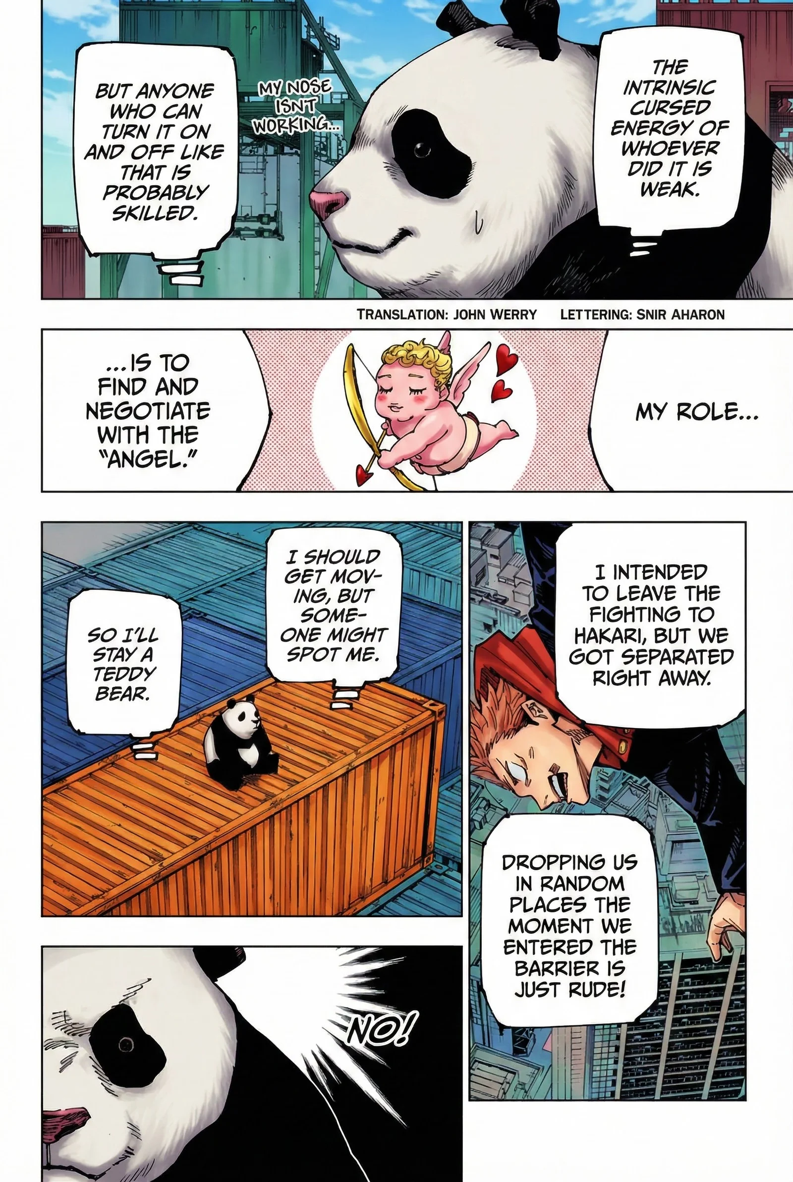 Jujutsu Kaisen Colored Manga JJK, chapter 184, page 2