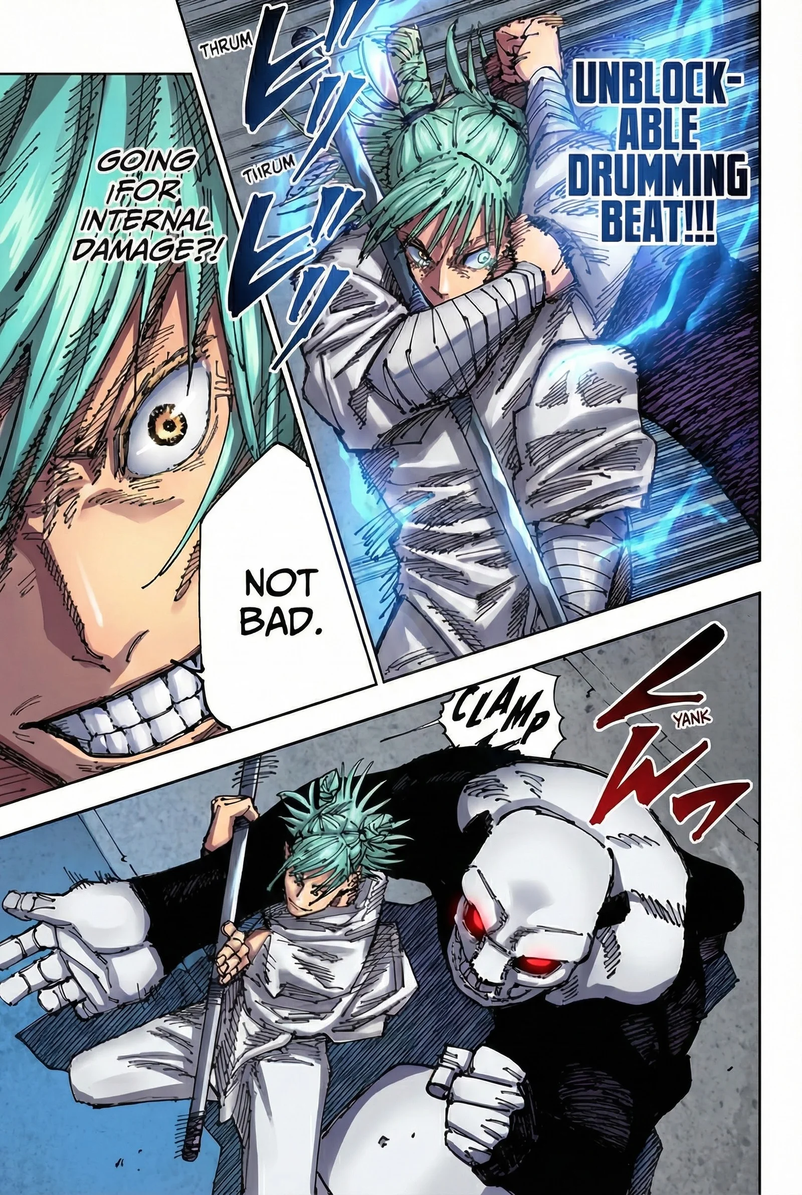 Jujutsu Kaisen Colored Manga JJK, chapter 184, page 9