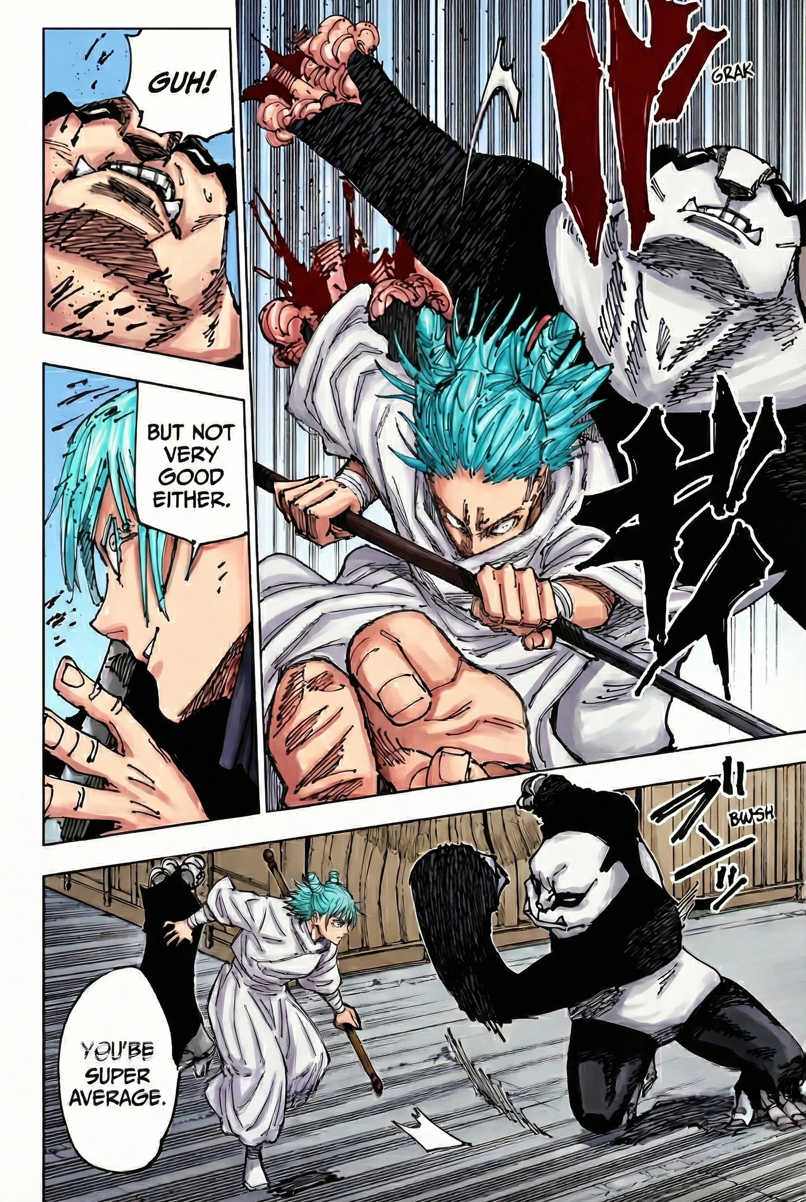Jujutsu Kaisen Colored Manga JJK, chapter 184, page 10