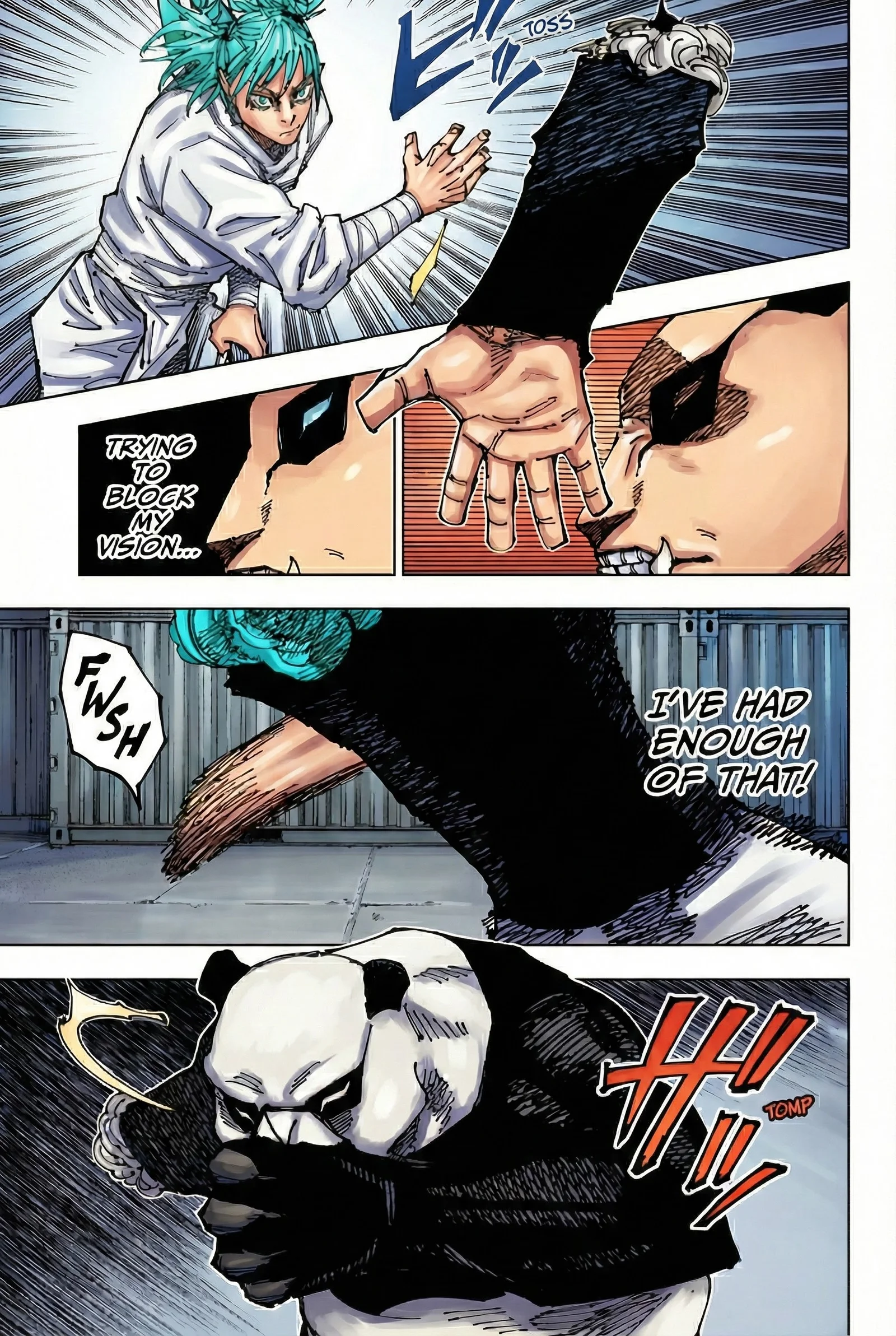 Jujutsu Kaisen Colored Manga JJK, chapter 184, page 11