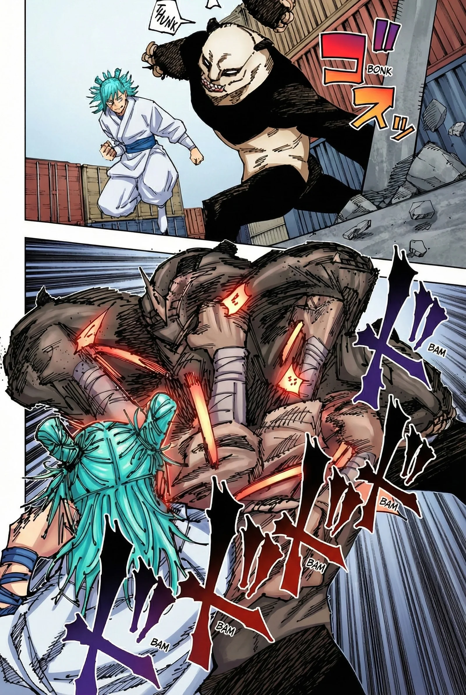 Jujutsu Kaisen Colored Manga JJK, chapter 184, page 12