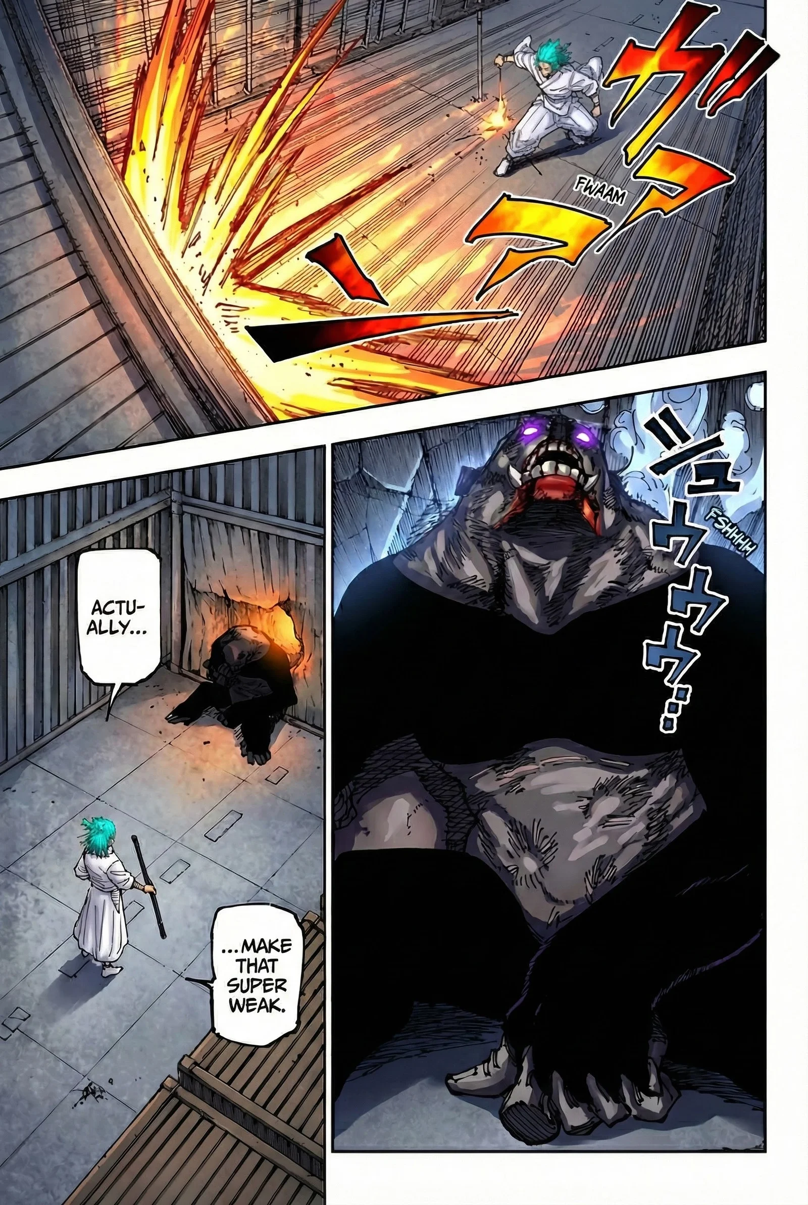 Jujutsu Kaisen Colored Manga JJK, chapter 184, page 13