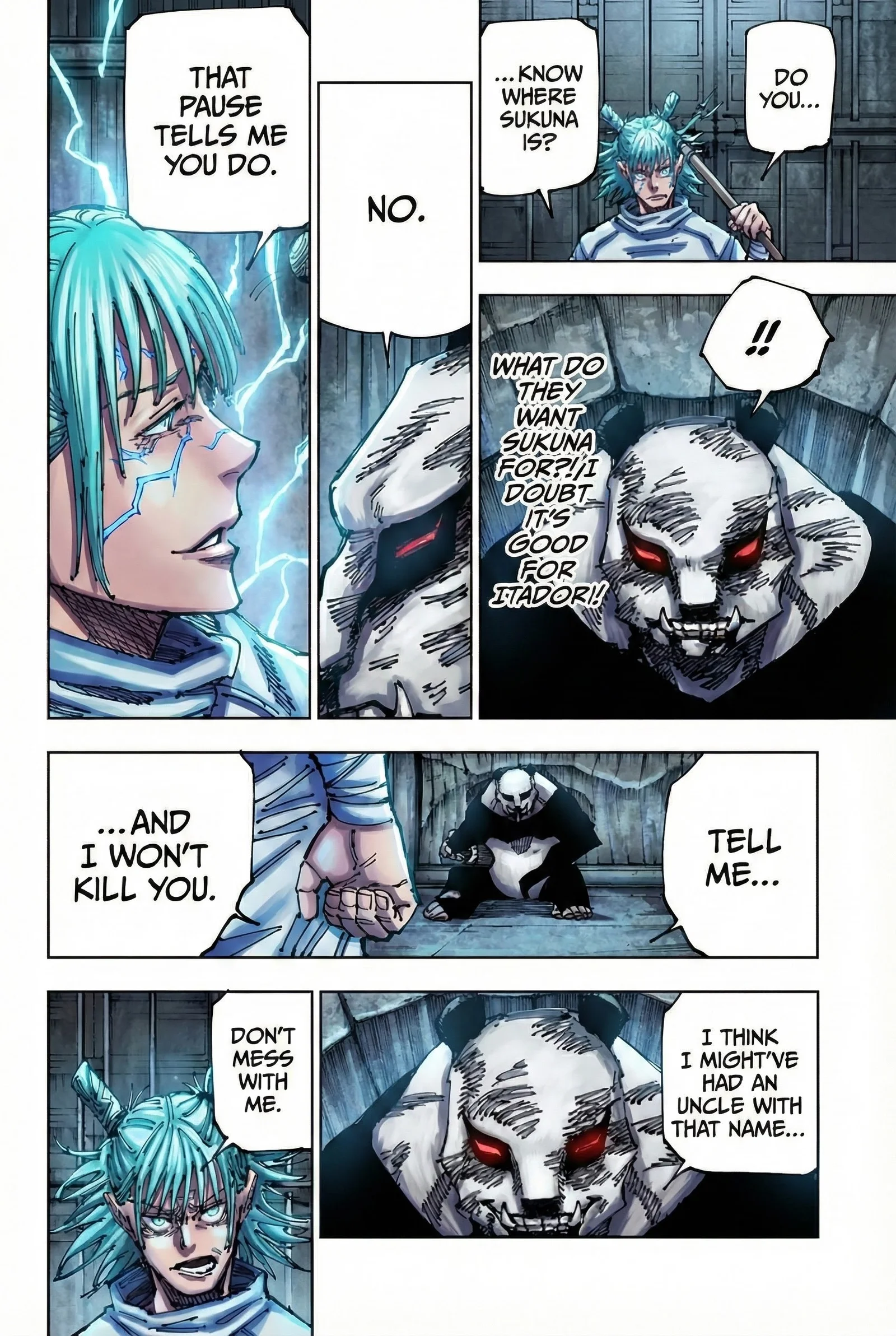 Jujutsu Kaisen Colored Manga JJK, chapter 184, page 14