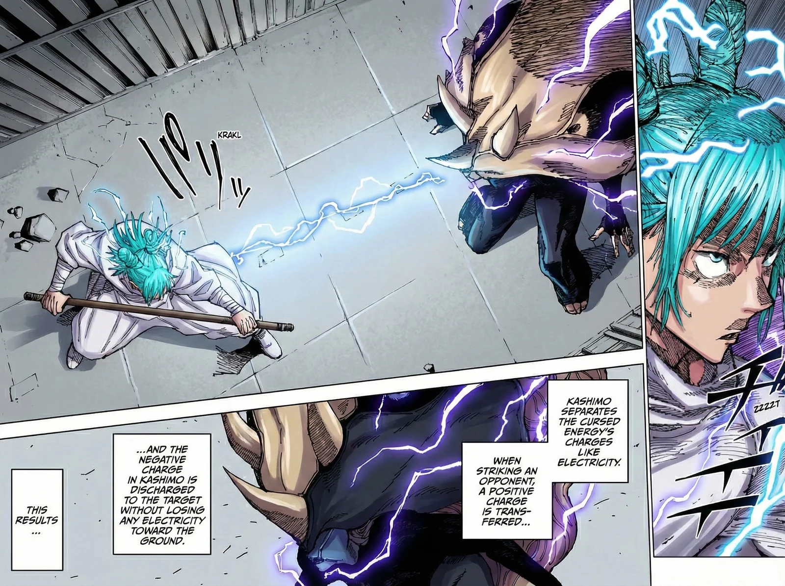 Jujutsu Kaisen Colored Manga JJK, chapter 184, page 16