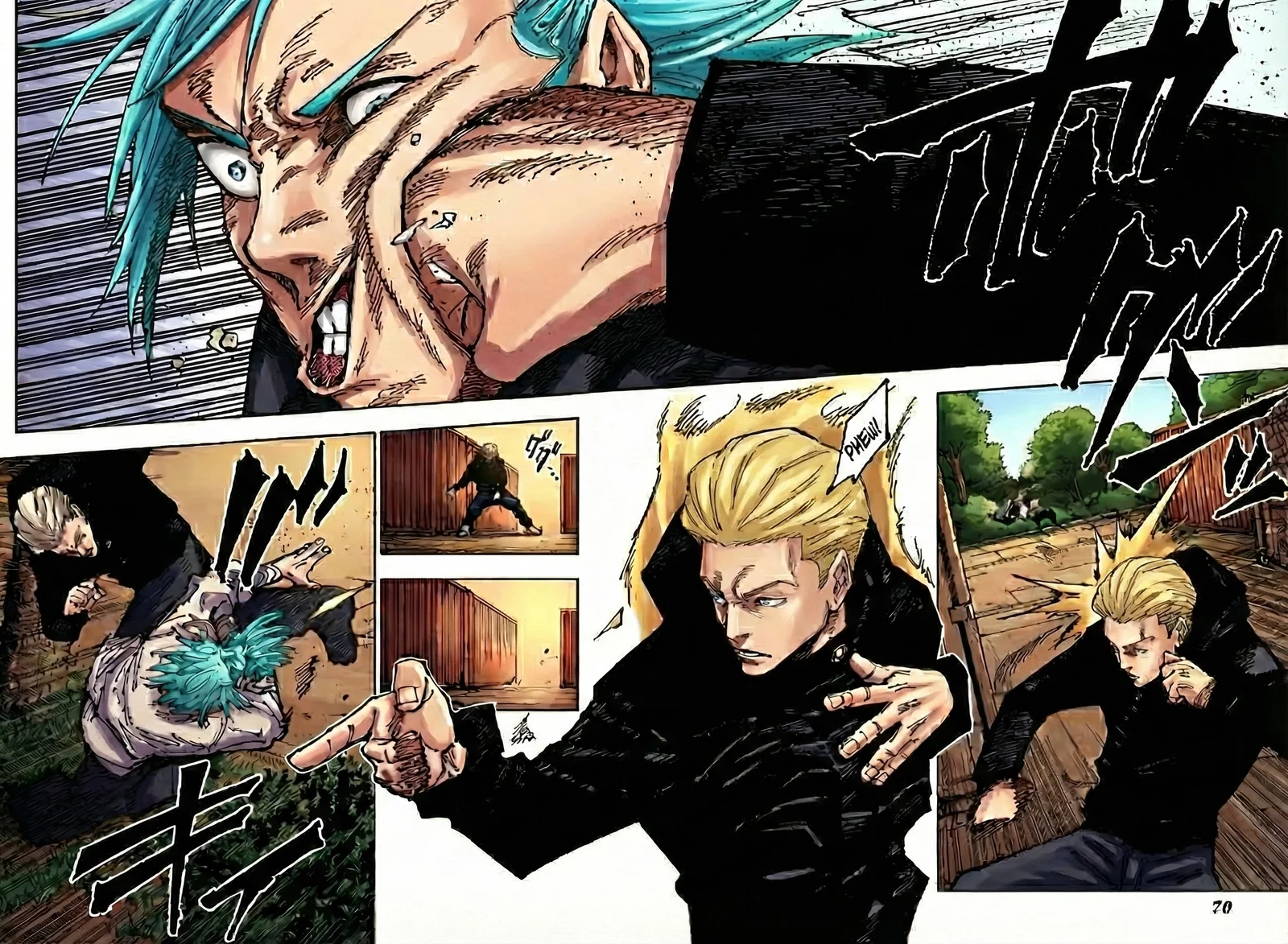 Jujutsu Kaisen Colored Manga JJK, chapter 186, page 9
