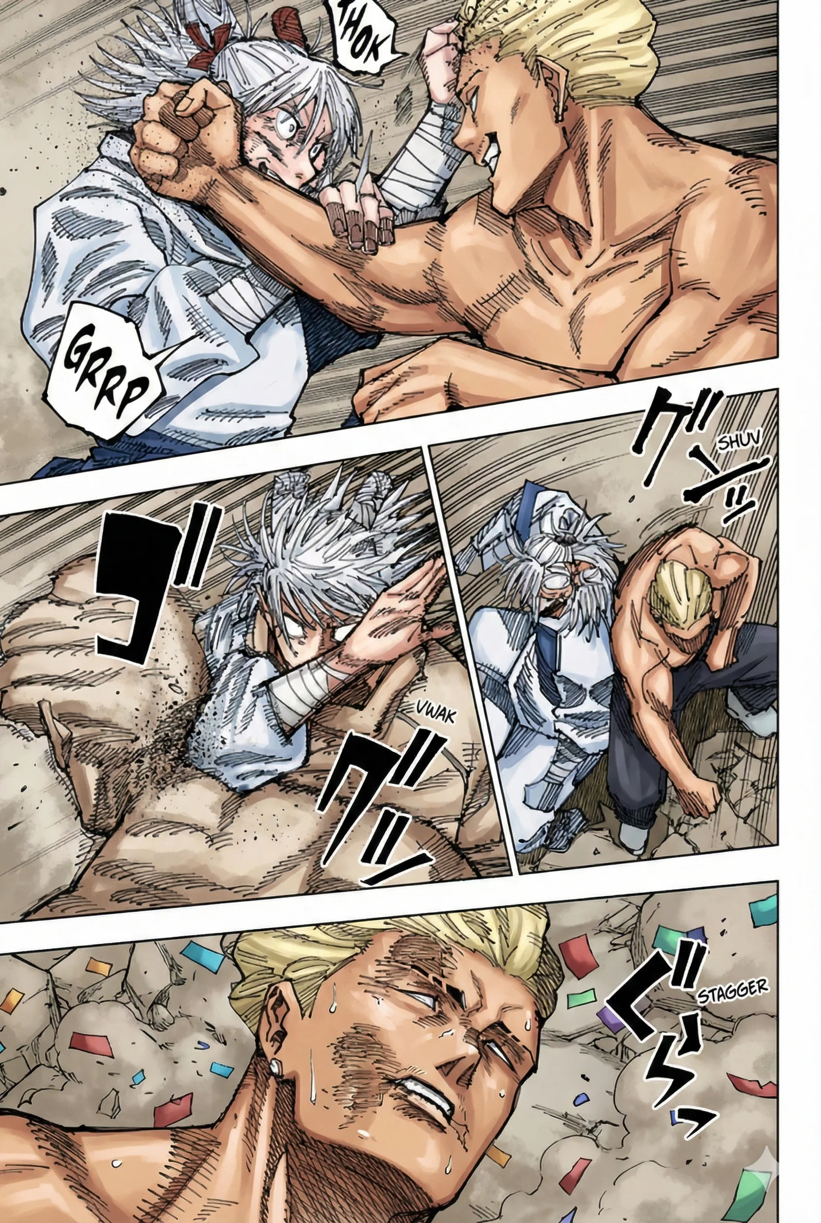 Jujutsu Kaisen Colored Manga JJK, chapter 187, page 4