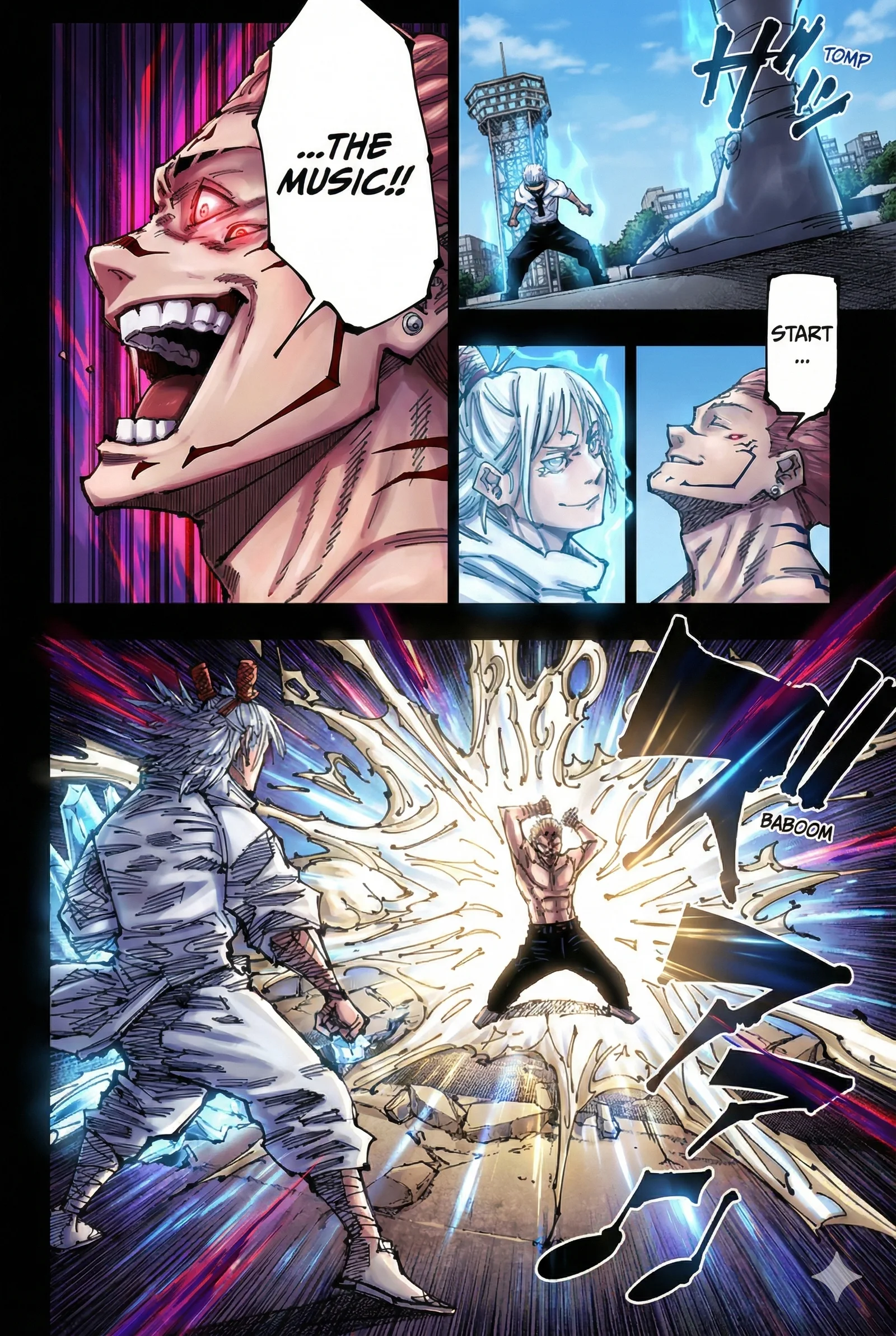 Jujutsu Kaisen Colored Manga JJK, chapter 187, page 11
