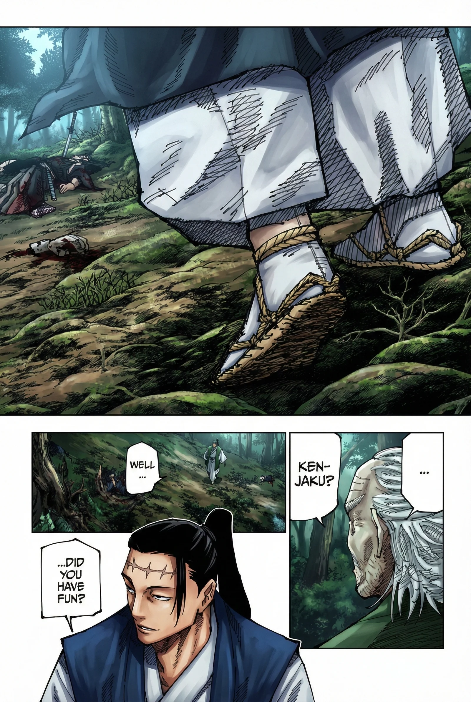 Jujutsu Kaisen Colored Manga JJK, chapter 187, page 14