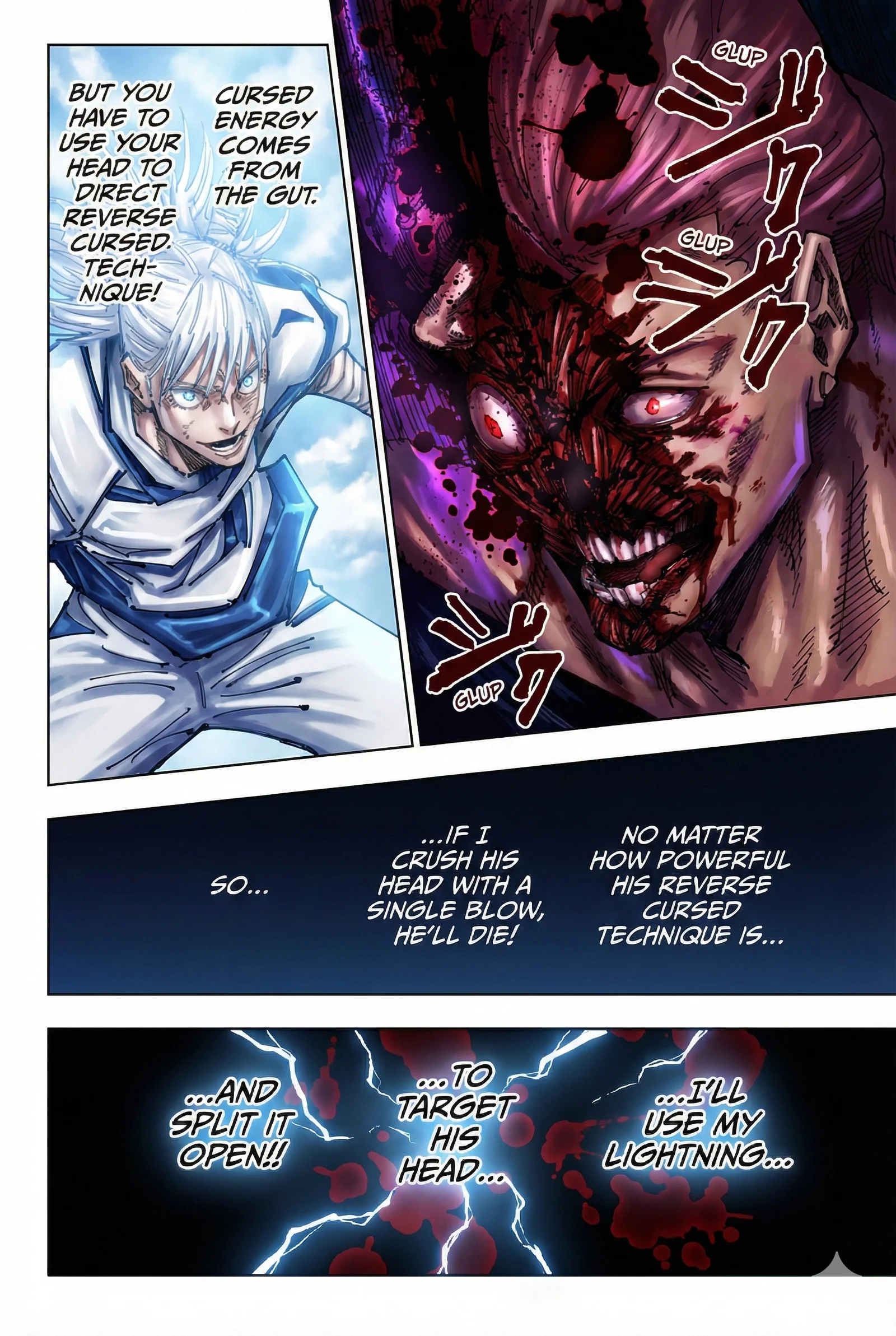 Jujutsu Kaisen Colored Manga JJK, chapter 188, page 8