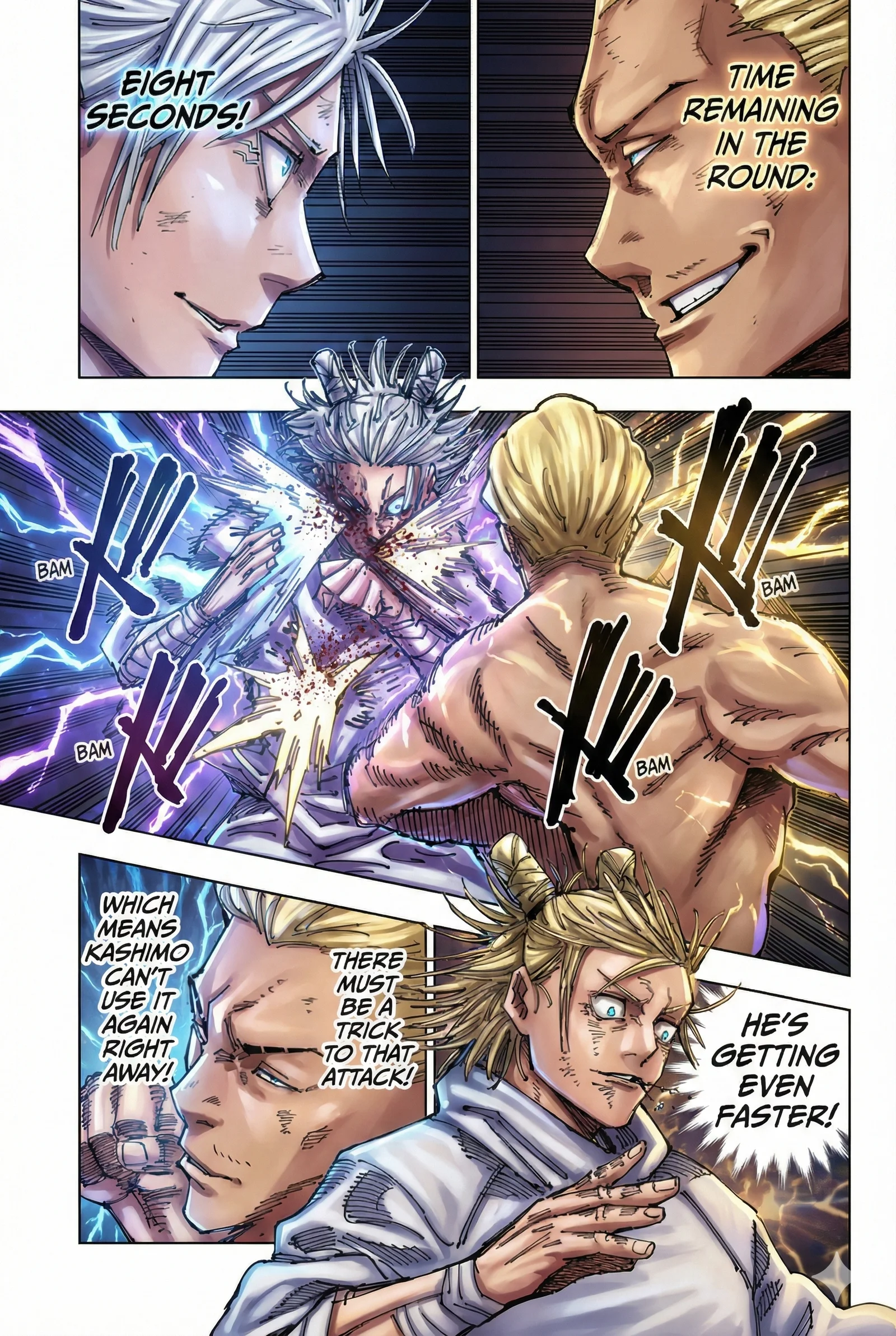 Jujutsu Kaisen Colored Manga JJK, chapter 188, page 11