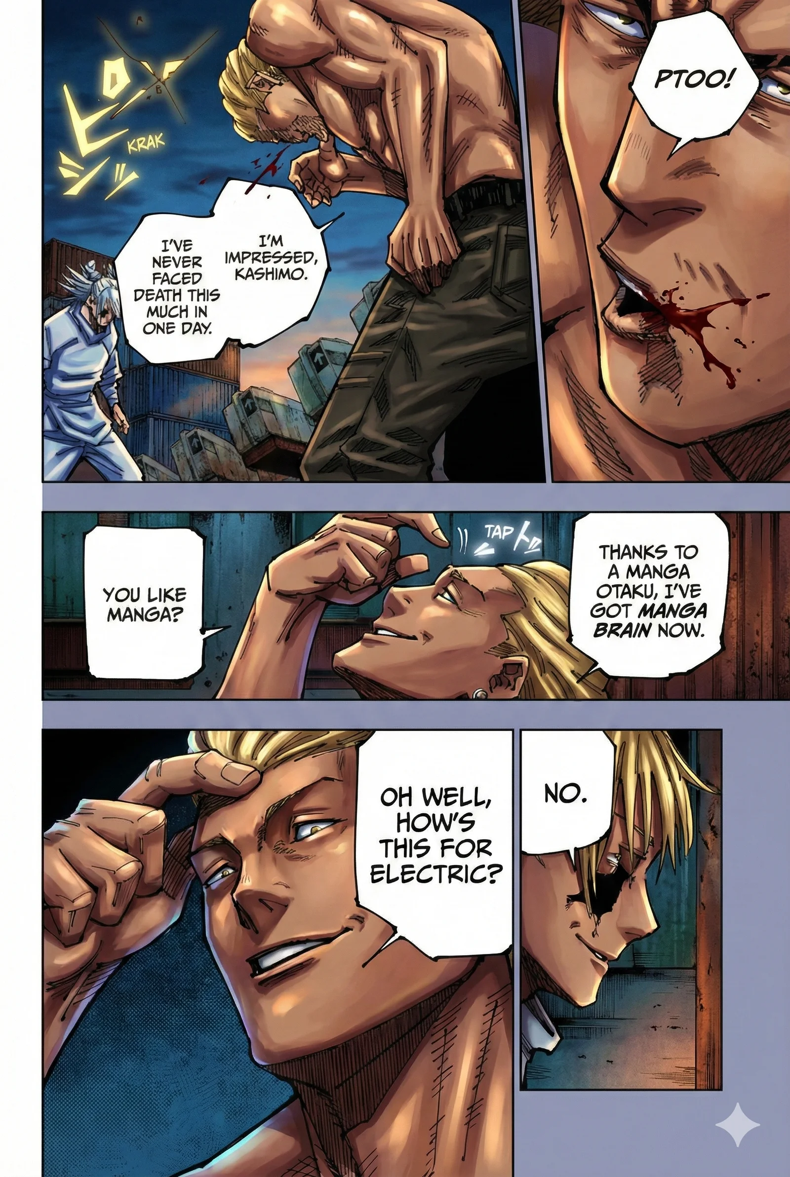 Jujutsu Kaisen Colored Manga JJK, chapter 189, page 4