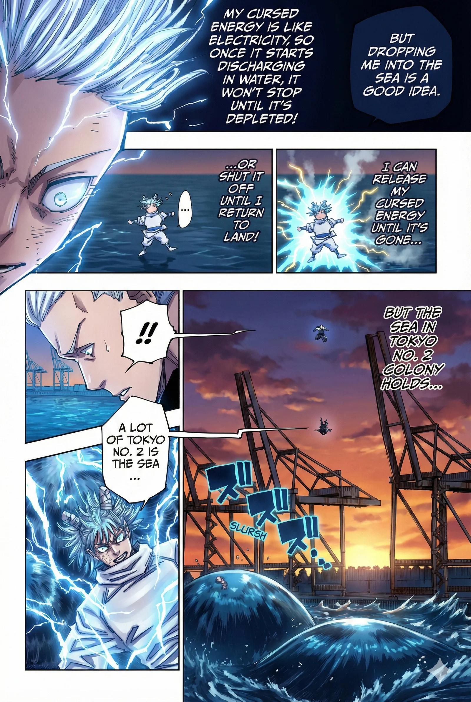 Jujutsu Kaisen Colored Manga JJK, chapter 189, page 6