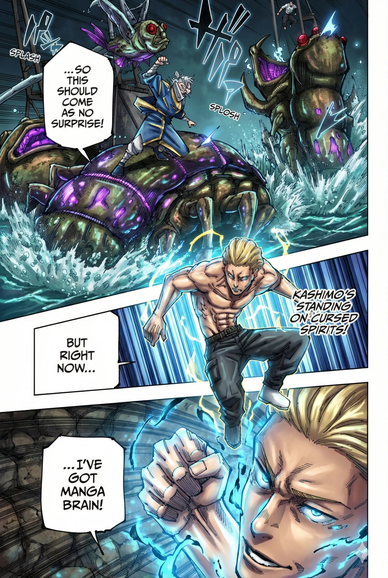 Jujutsu Kaisen Colored Manga JJK, chapter 189, page 7
