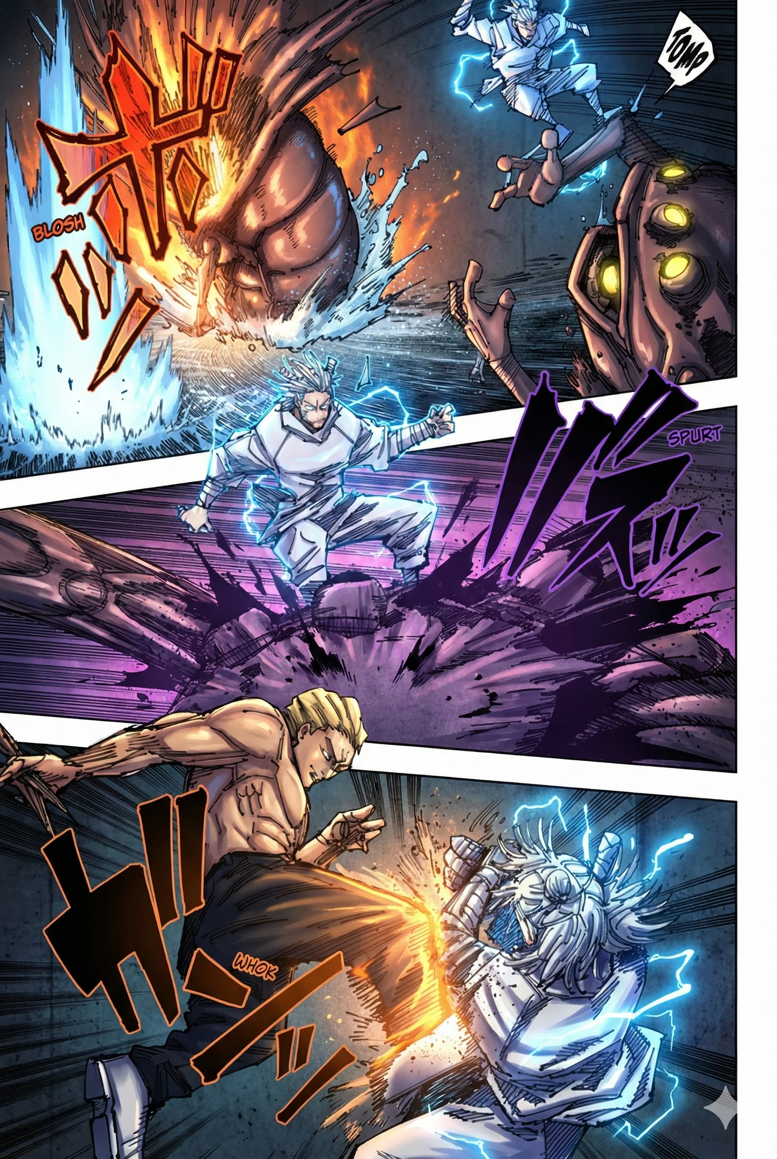 Jujutsu Kaisen Colored Manga JJK, chapter 189, page 9