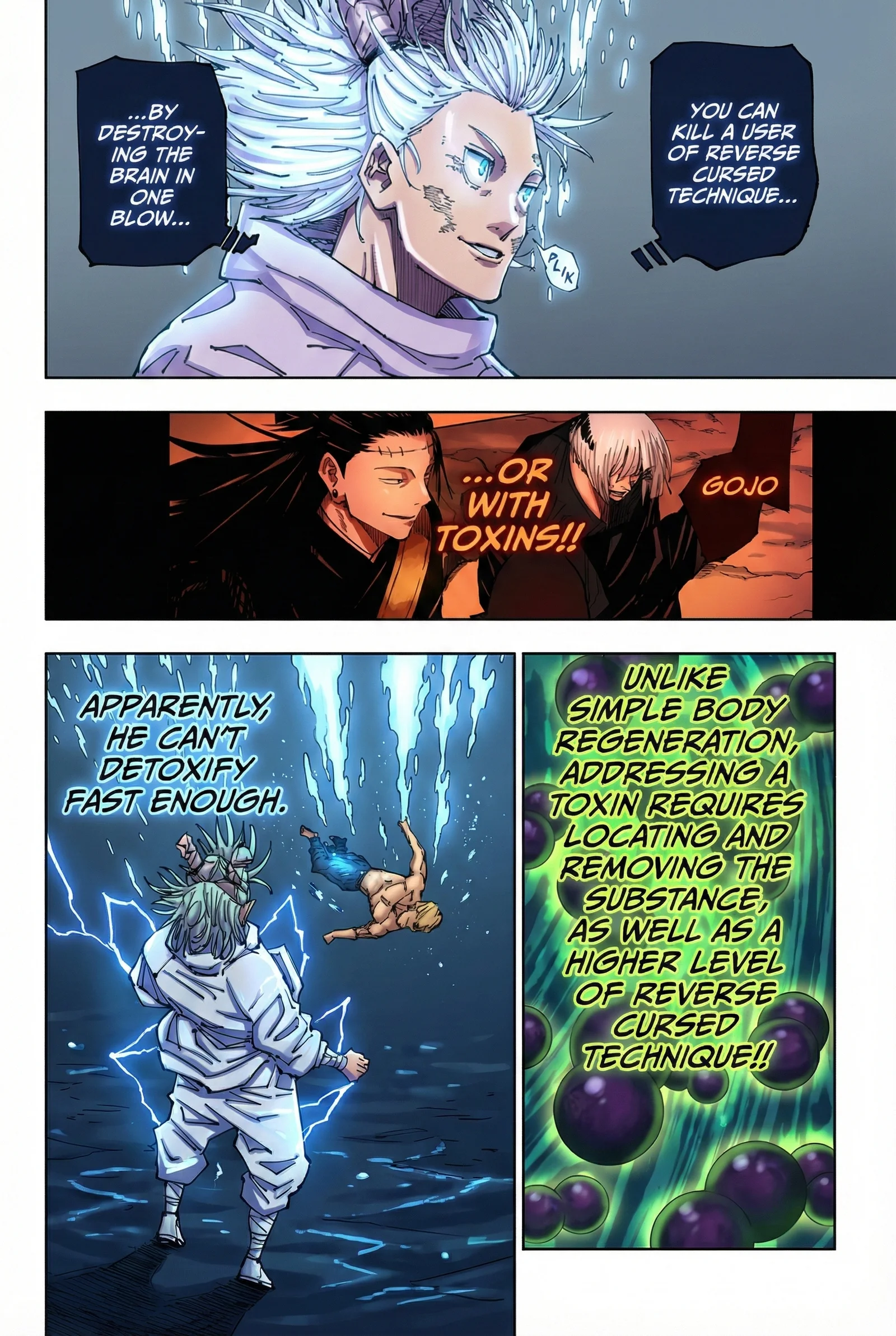 Jujutsu Kaisen Colored Manga JJK, chapter 189, page 14