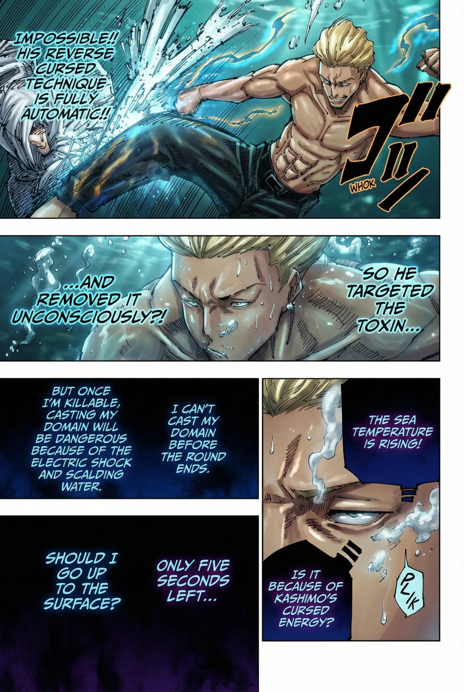 Jujutsu Kaisen Colored Manga JJK, chapter 189, page 15