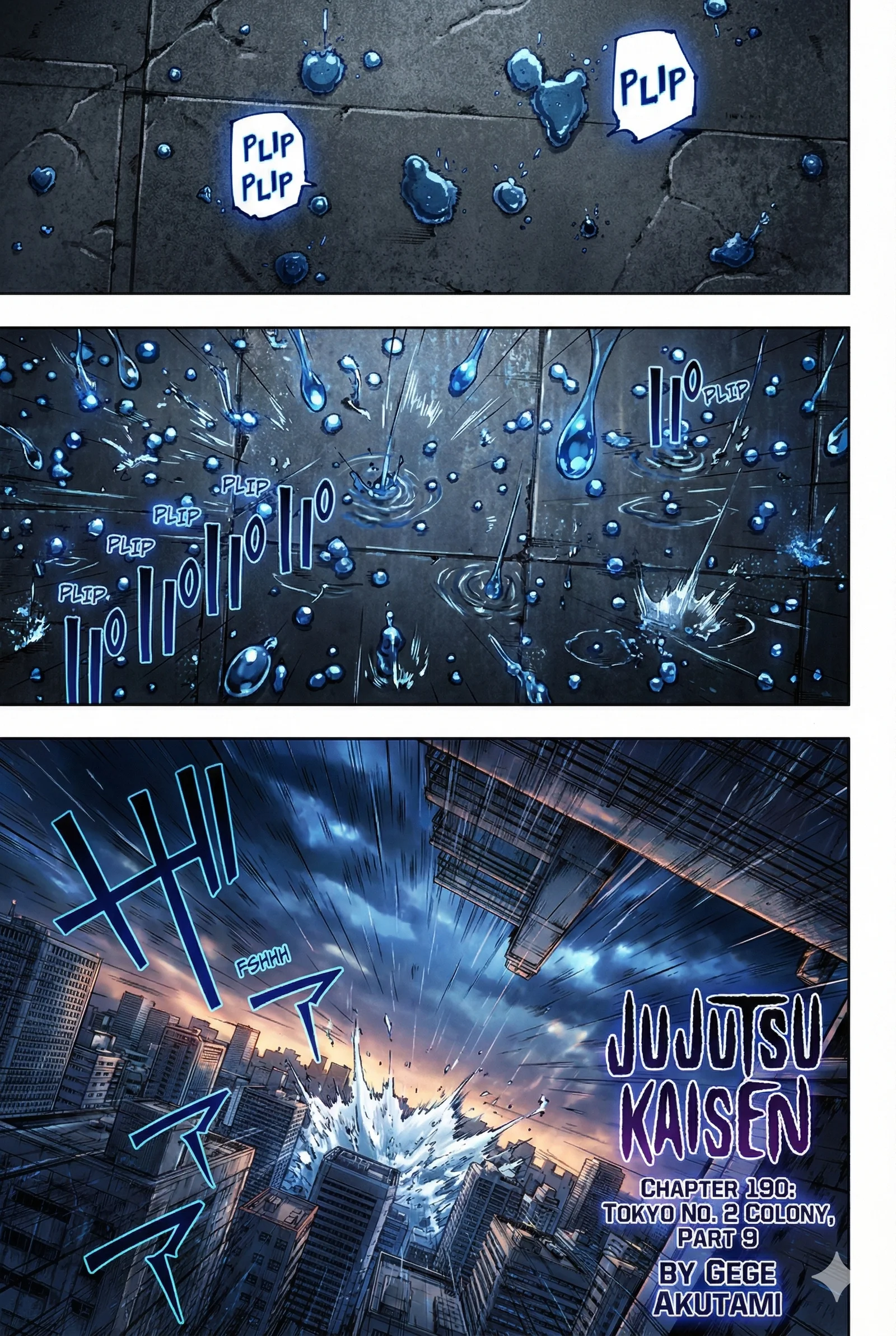 Jujutsu Kaisen Colored Manga JJK, chapter 190, page 1