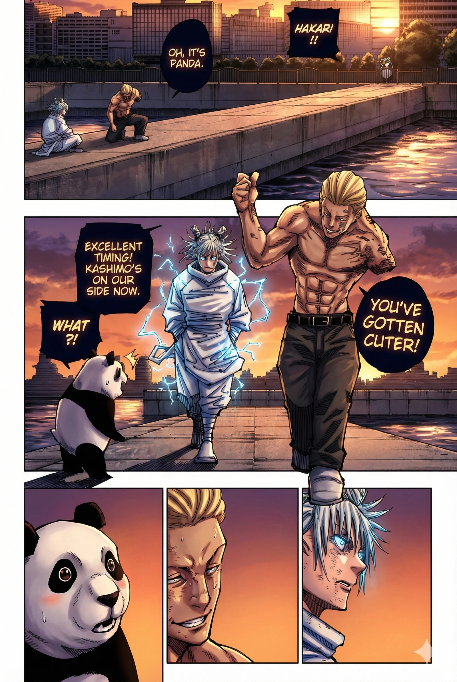Jujutsu Kaisen Colored Manga JJK, chapter 190, page 8