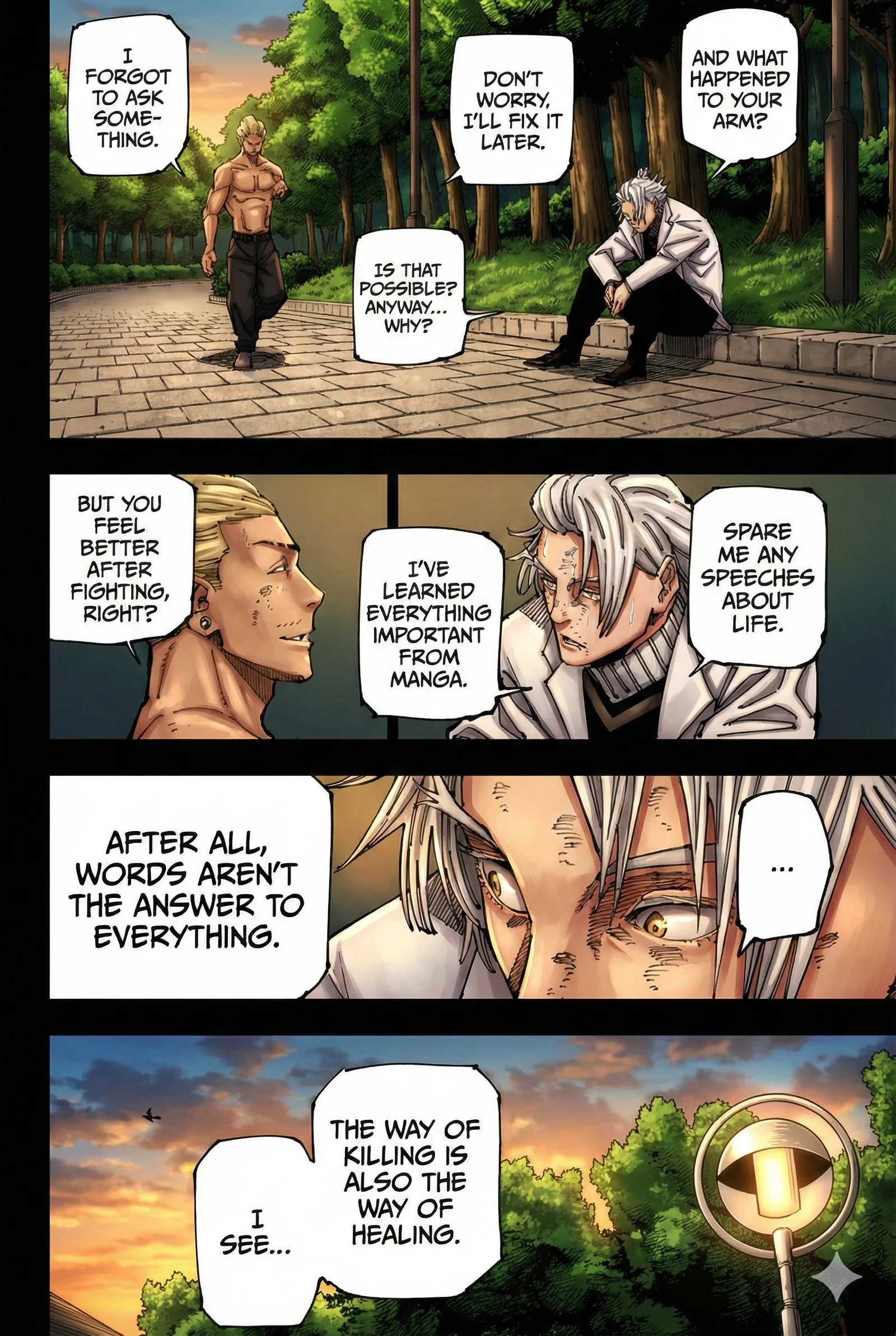 Jujutsu Kaisen Colored Manga JJK, chapter 190, page 10