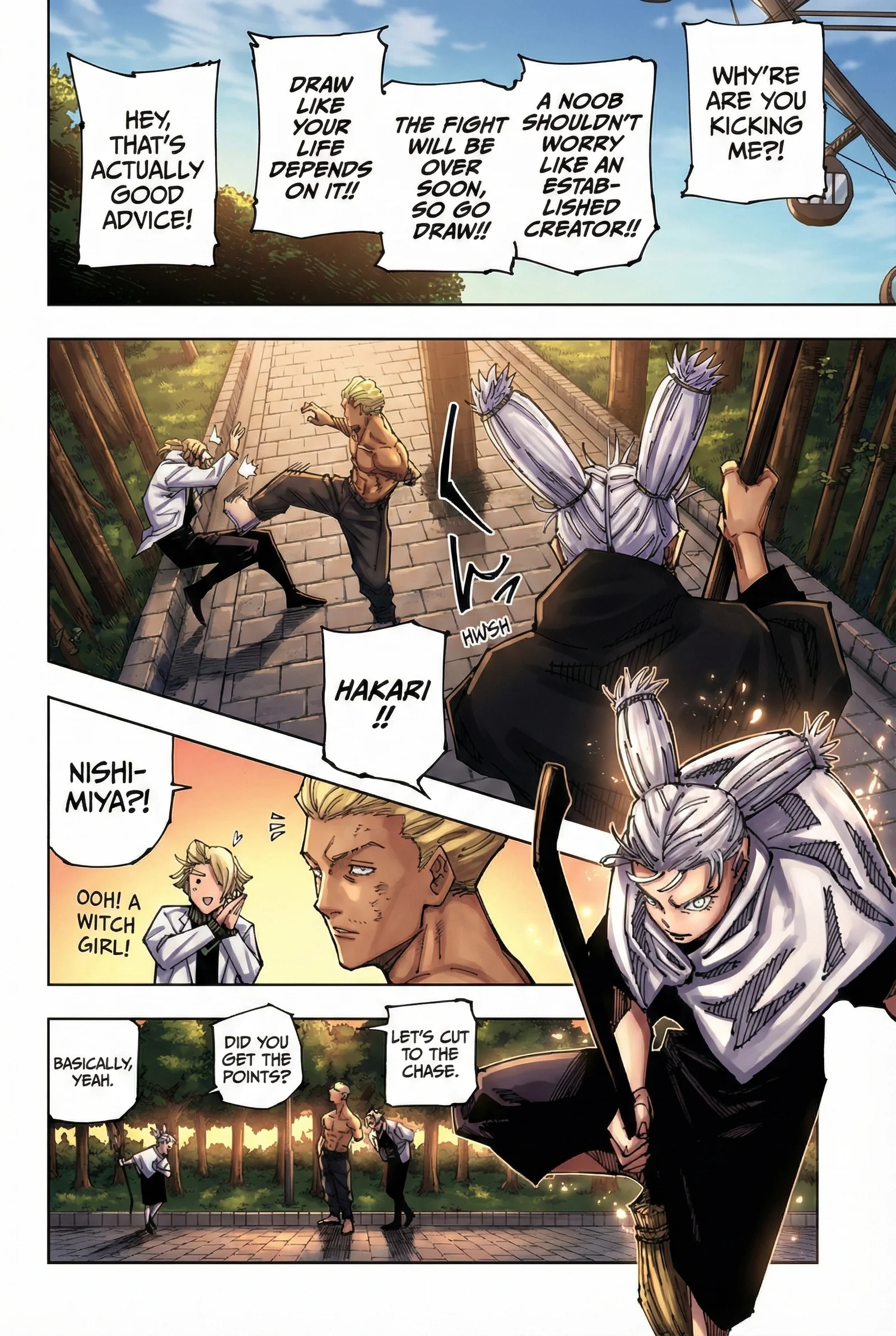 Jujutsu Kaisen Colored Manga JJK, chapter 190, page 12