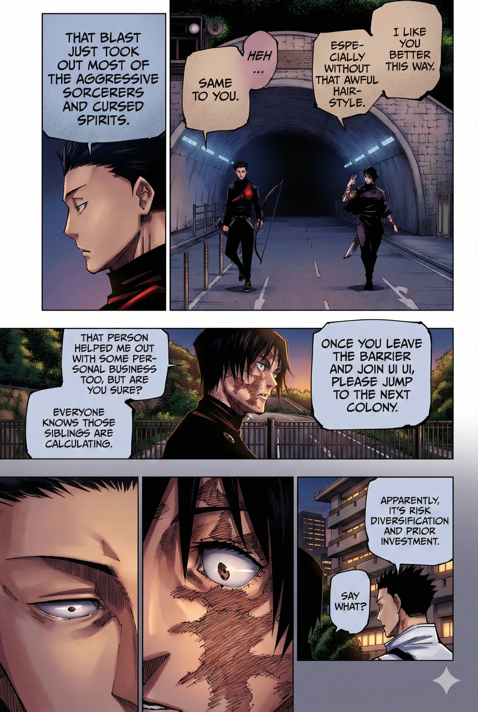 Jujutsu Kaisen Colored Manga JJK, chapter 190, page 14