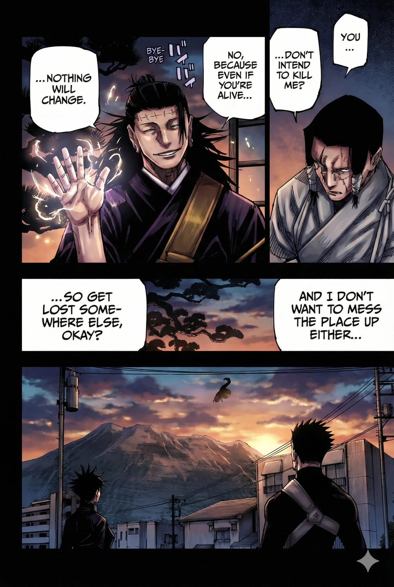 Jujutsu Kaisen Colored Manga JJK, chapter 191, page 8